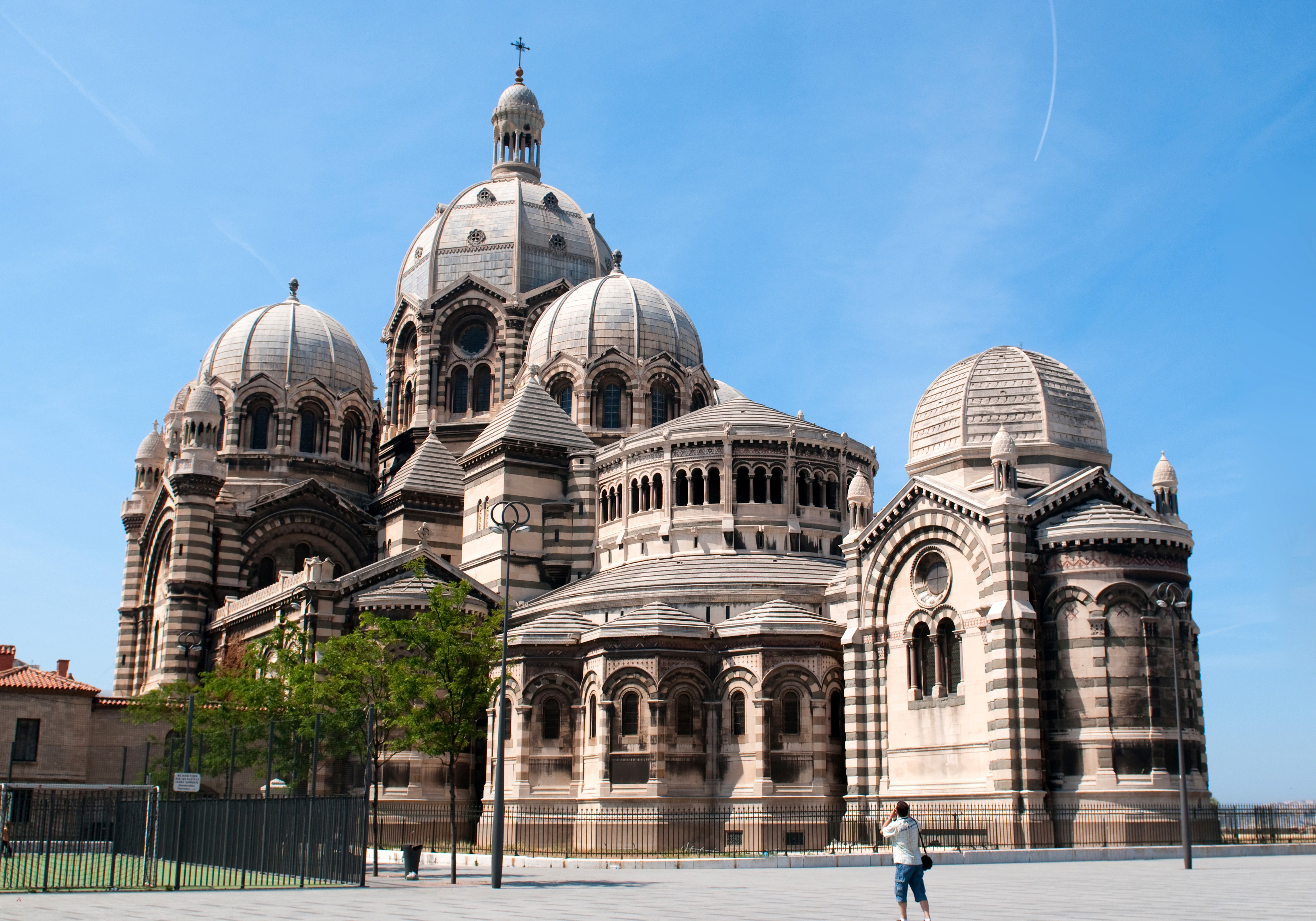 Cathedral de la Major, Marseille, France HD Wallpaper