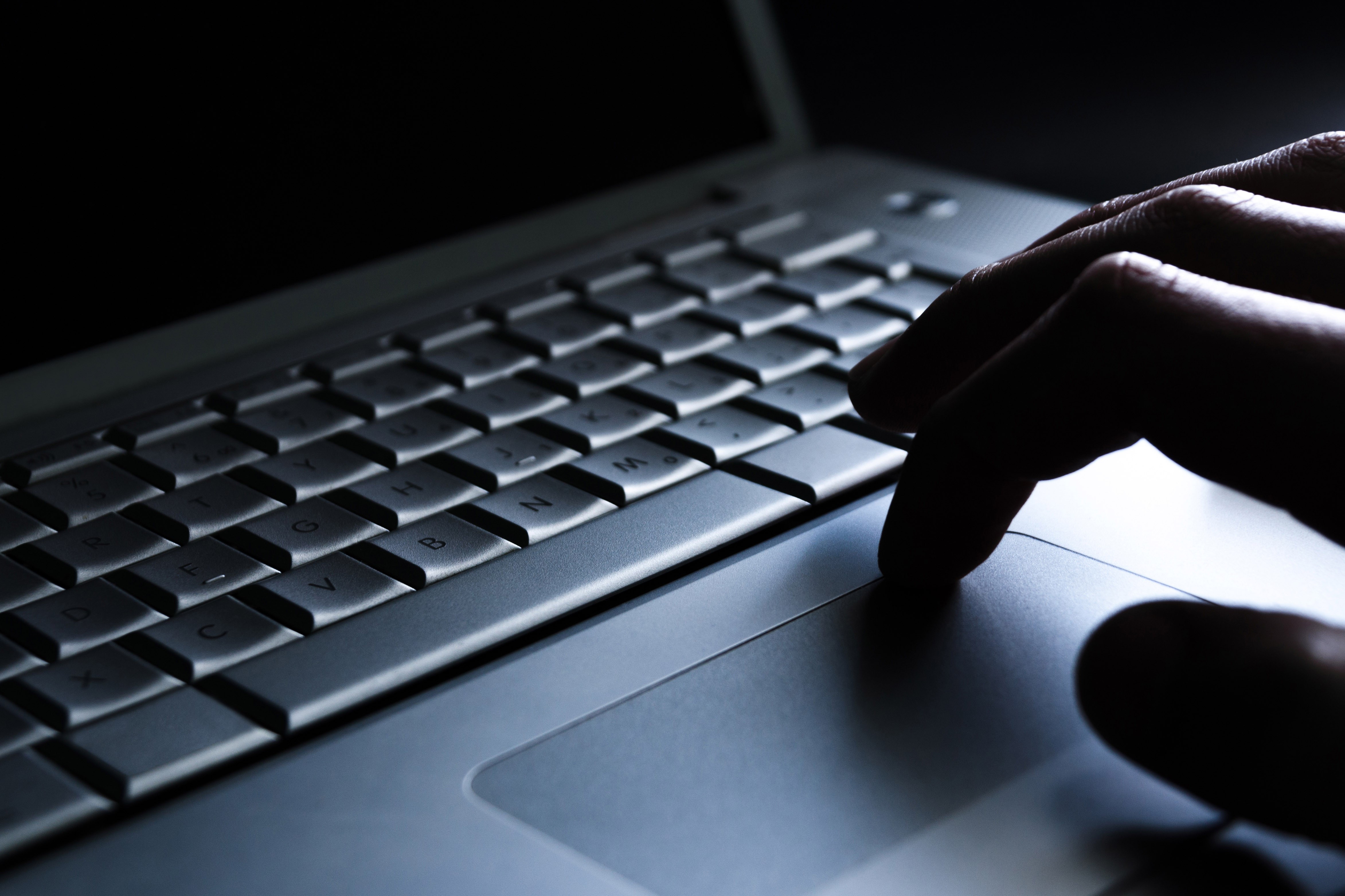 4K Closeup of Hands Typing on Laptop Keyboard HD Wallpaper