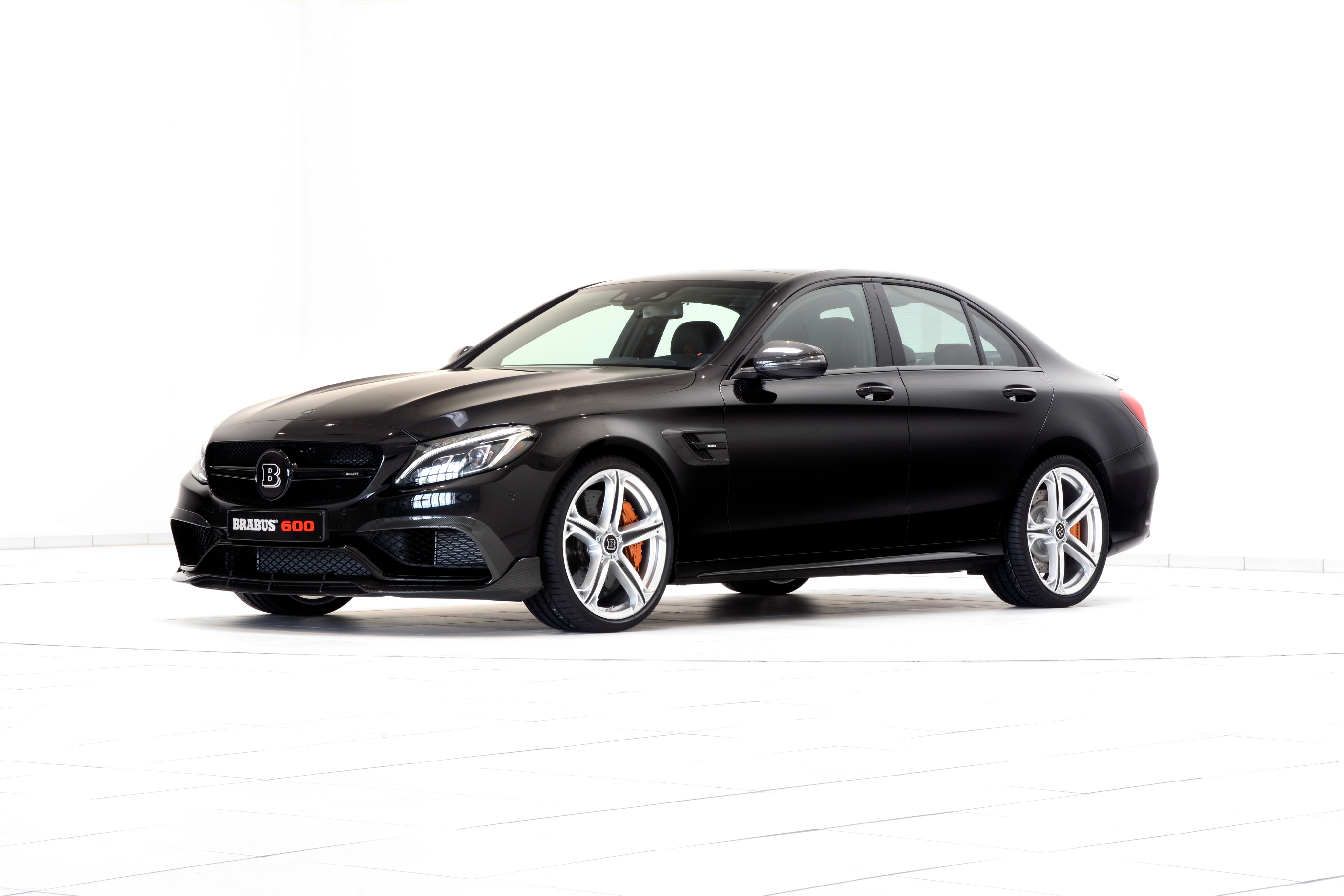 4K 2015 Brabus AMG C-Class W205 Mercedes-Benz HD Wallpaper