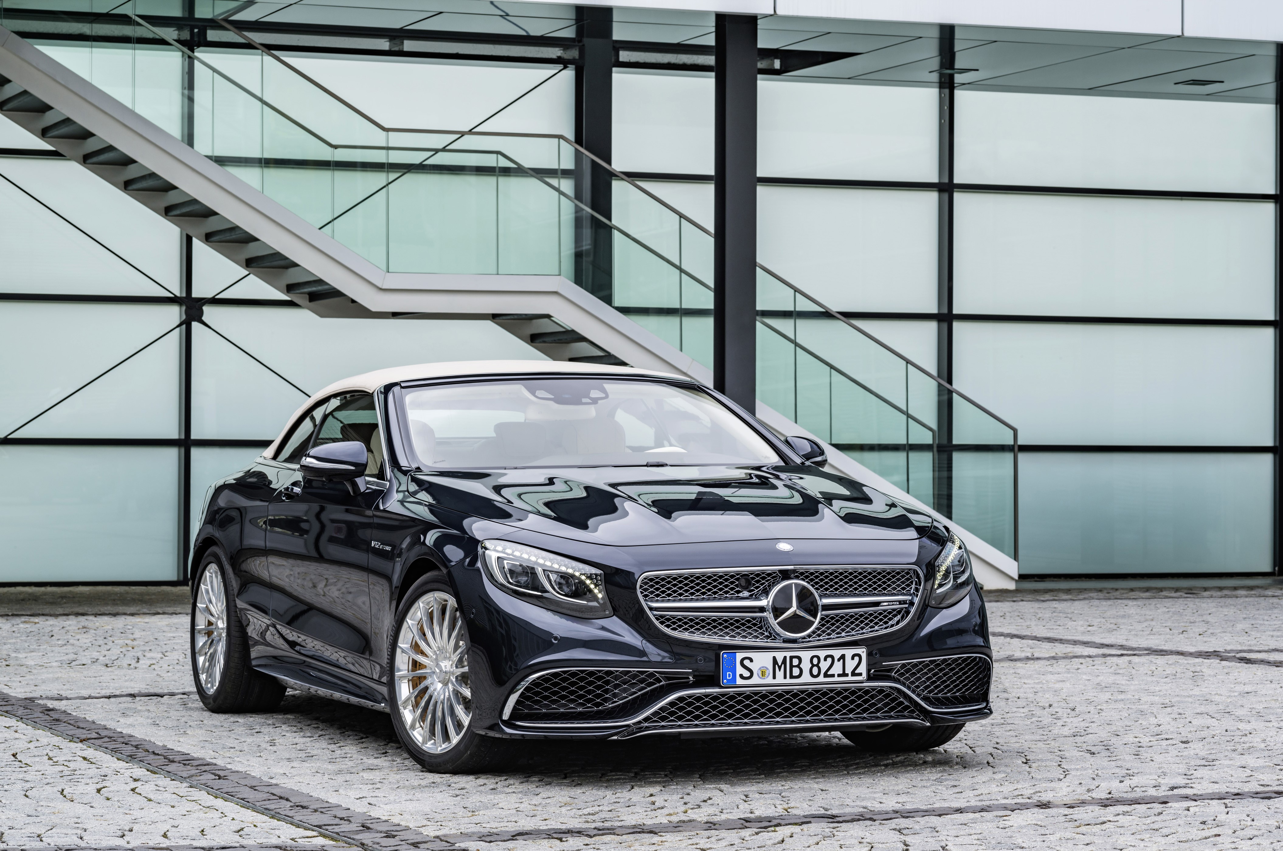 4K 2016 Mercedes-Benz AMG S 65 Cabriolet HD Wallpaper