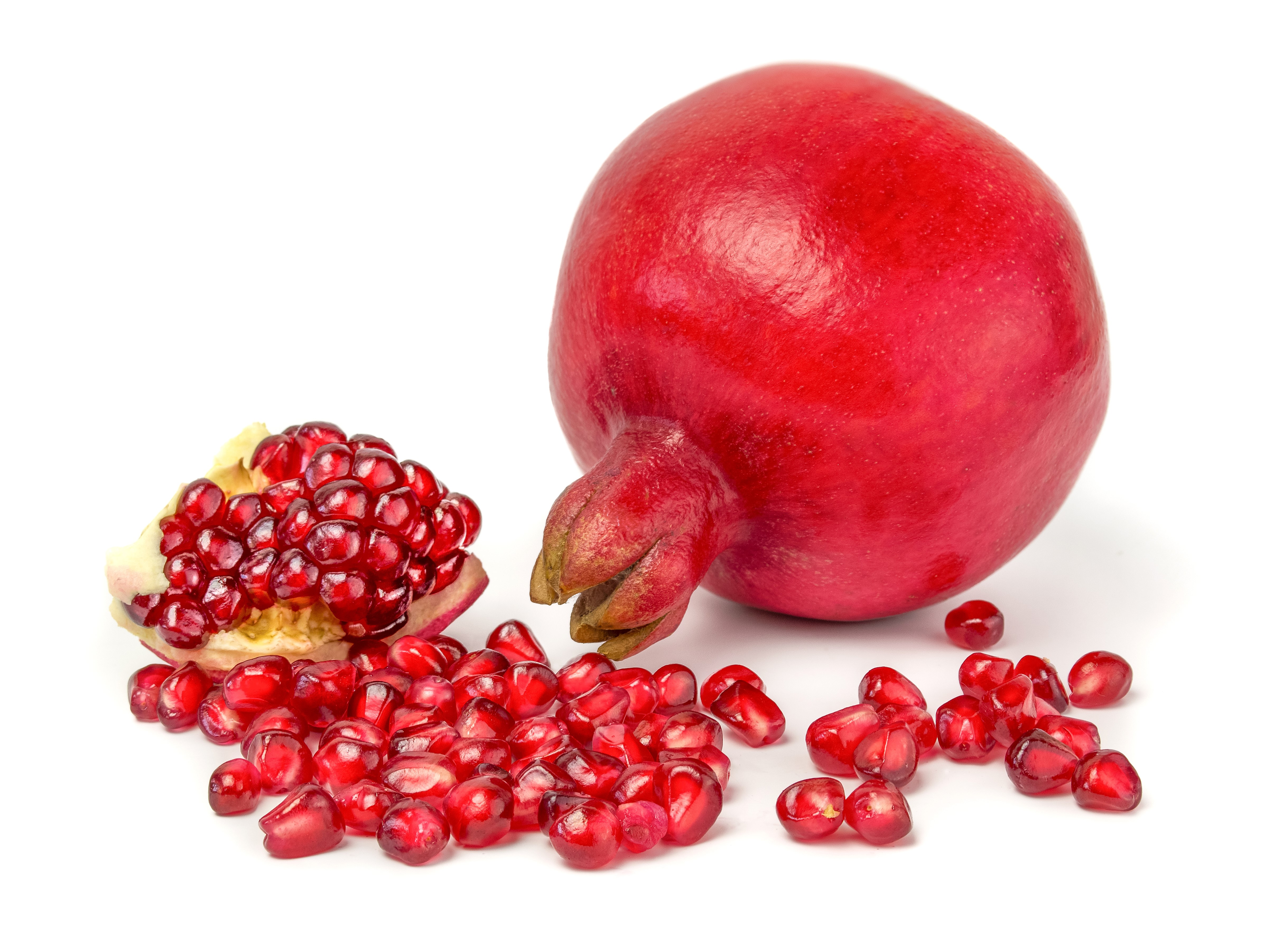 Pomegranate fruit and seeds HD Wallpaper