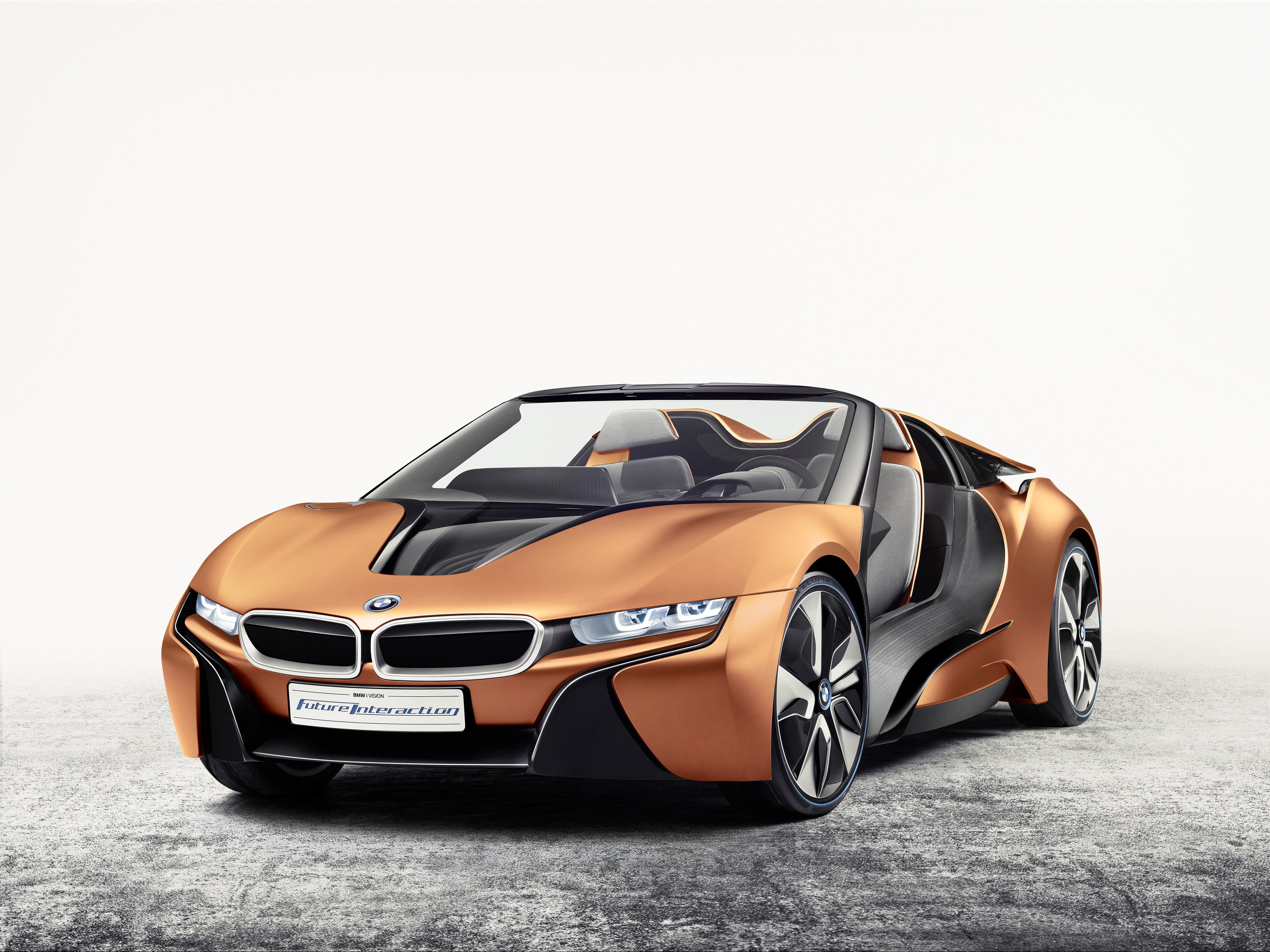 BMW i Vision Future Interaction Concept Cabriolet HD Wallpaper
