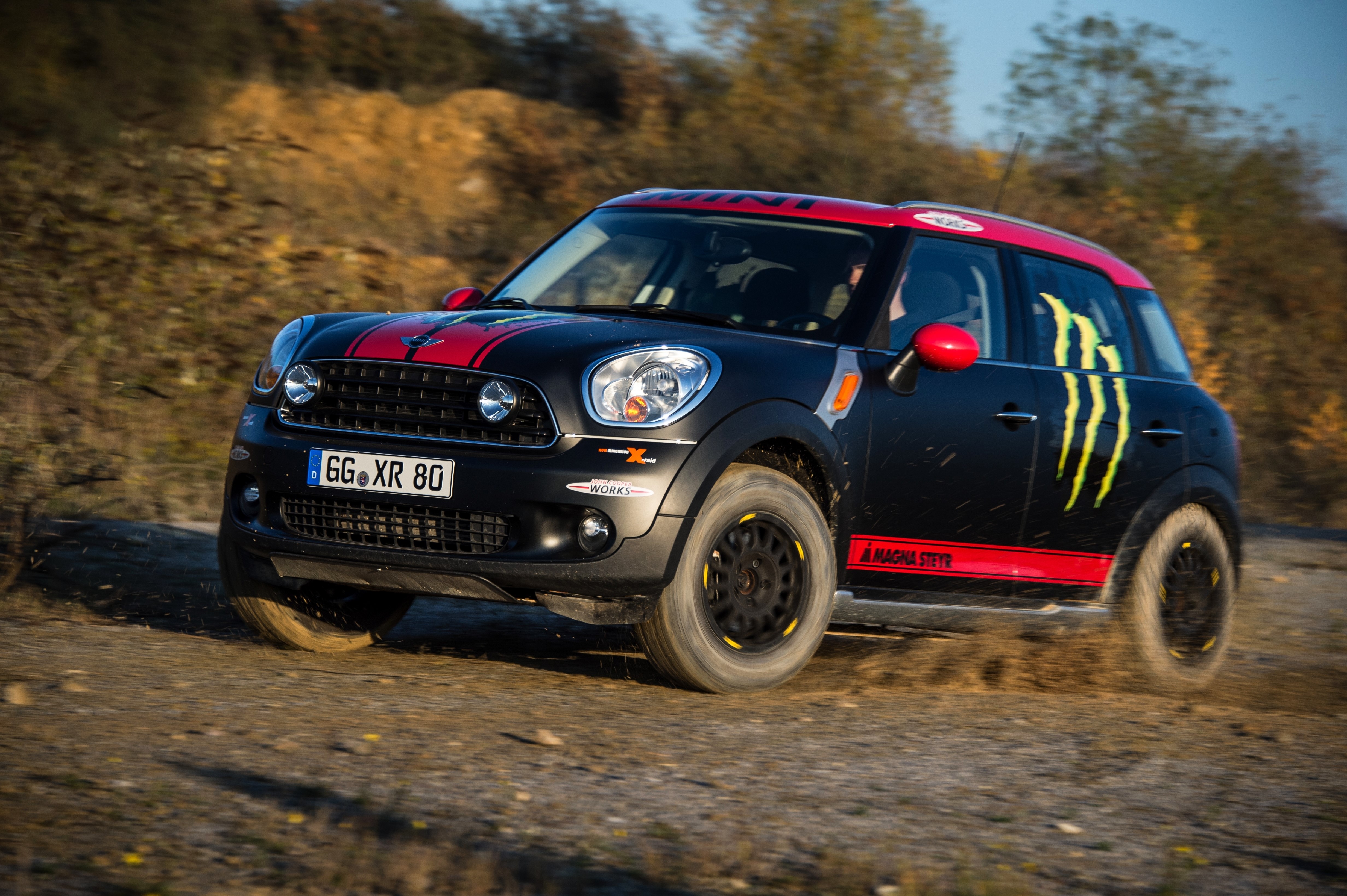 Mini Cooper Countryman Rally Car HD Wallpaper