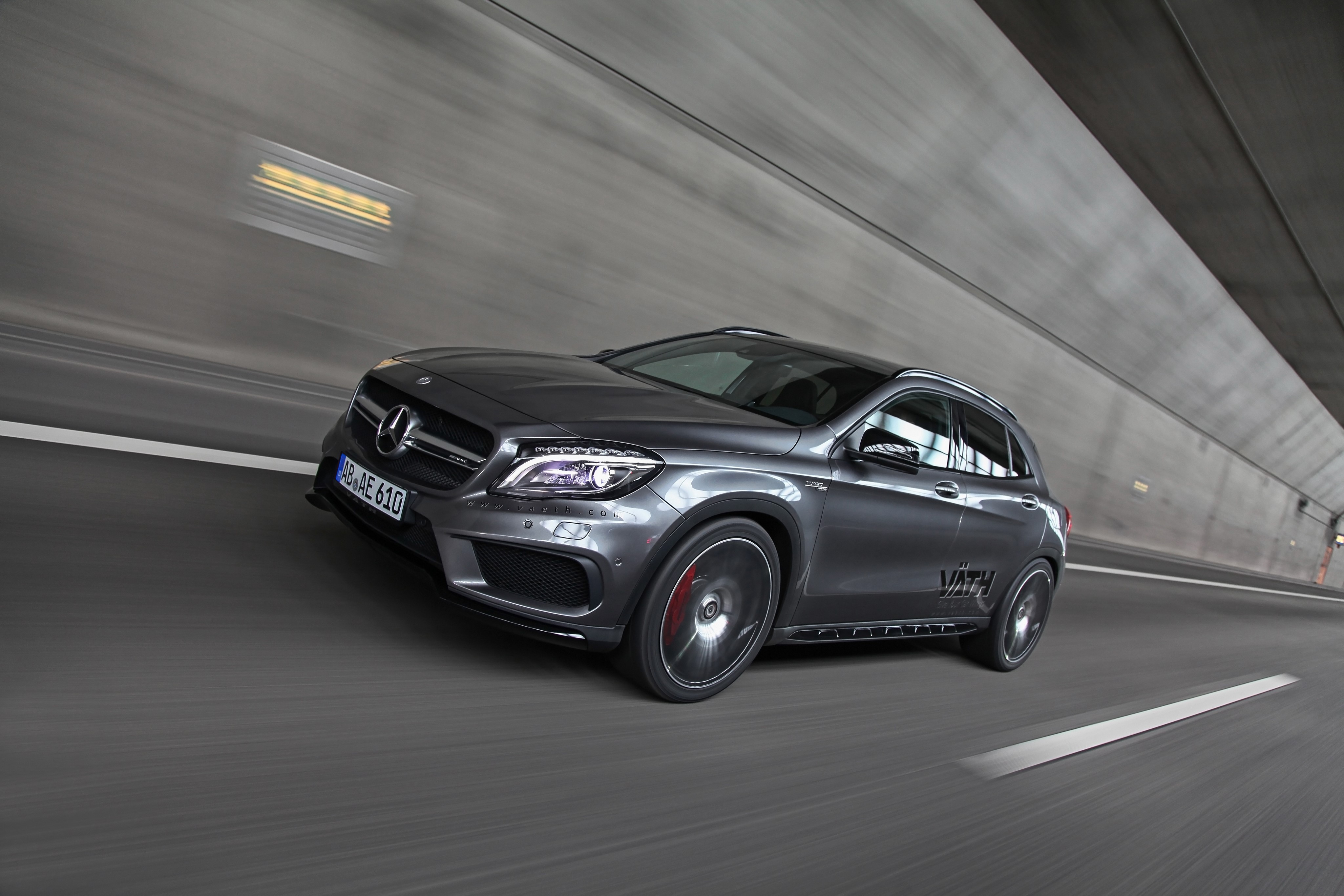 VATH AMG GLA-Class X156 Mercedes-Benz in motion HD Wallpaper