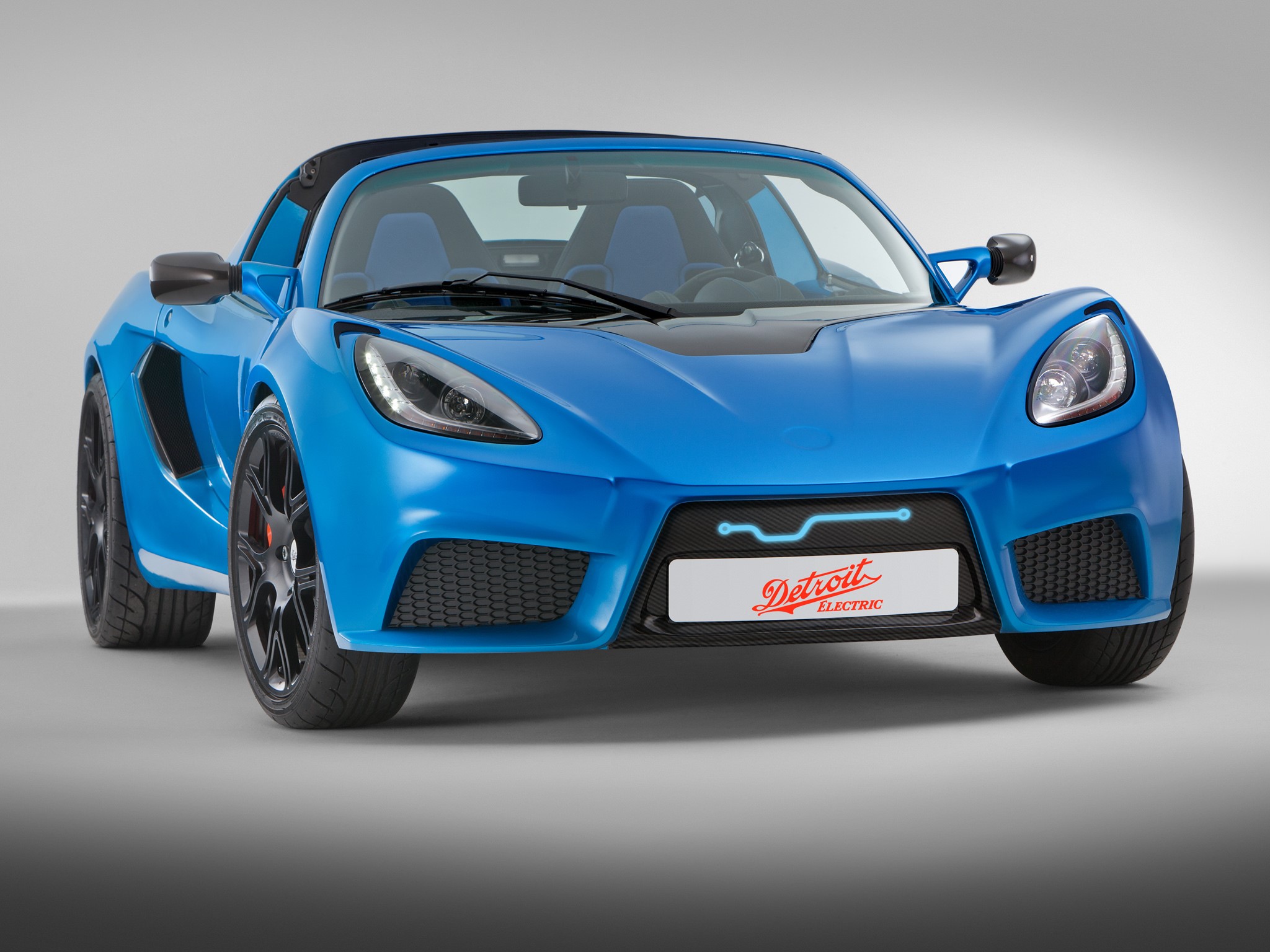 Detroit Electric SP:01 electric sports car HD Wallpaper