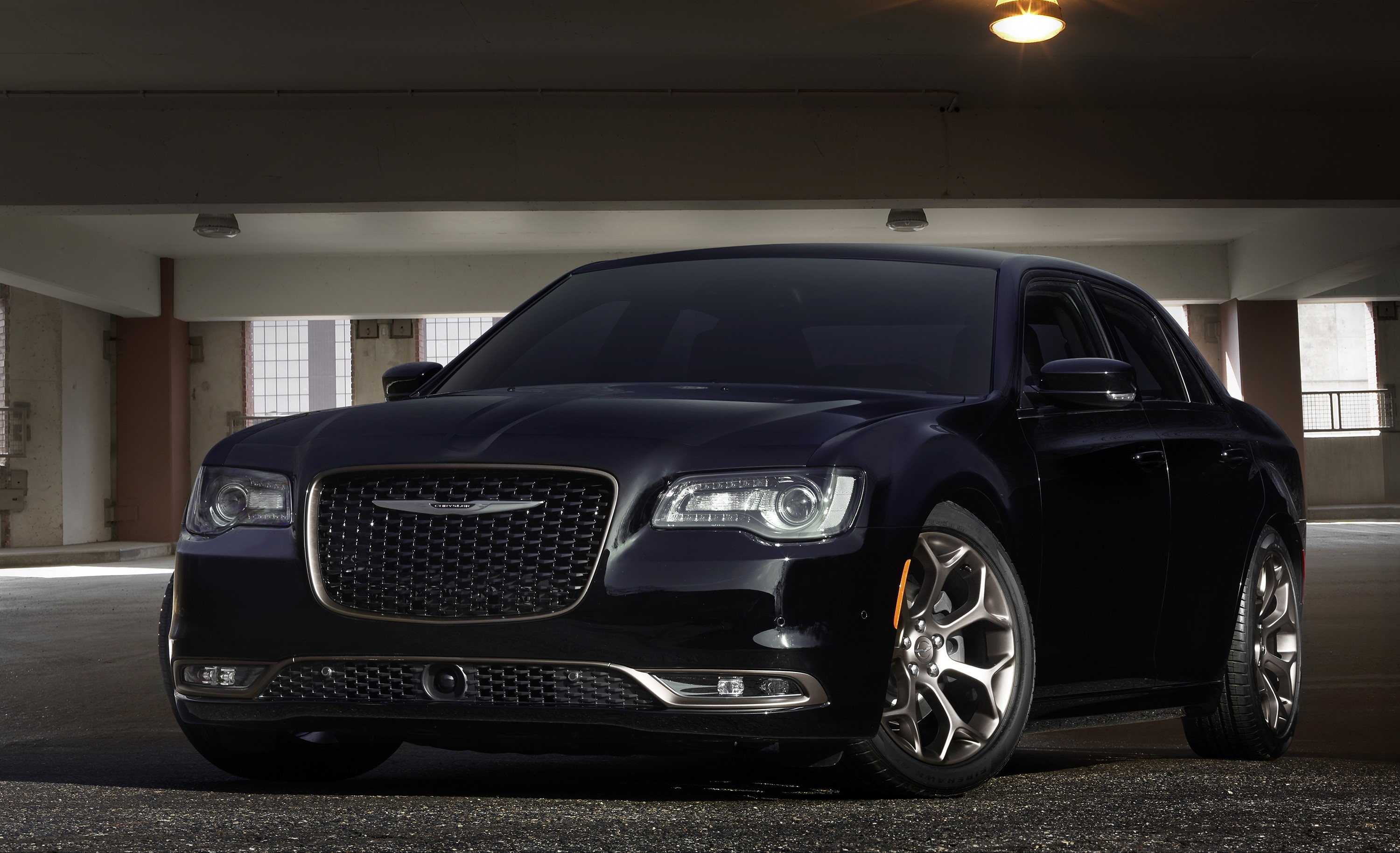Black 2016 Chrysler 300S Alloy Edition HD Wallpaper