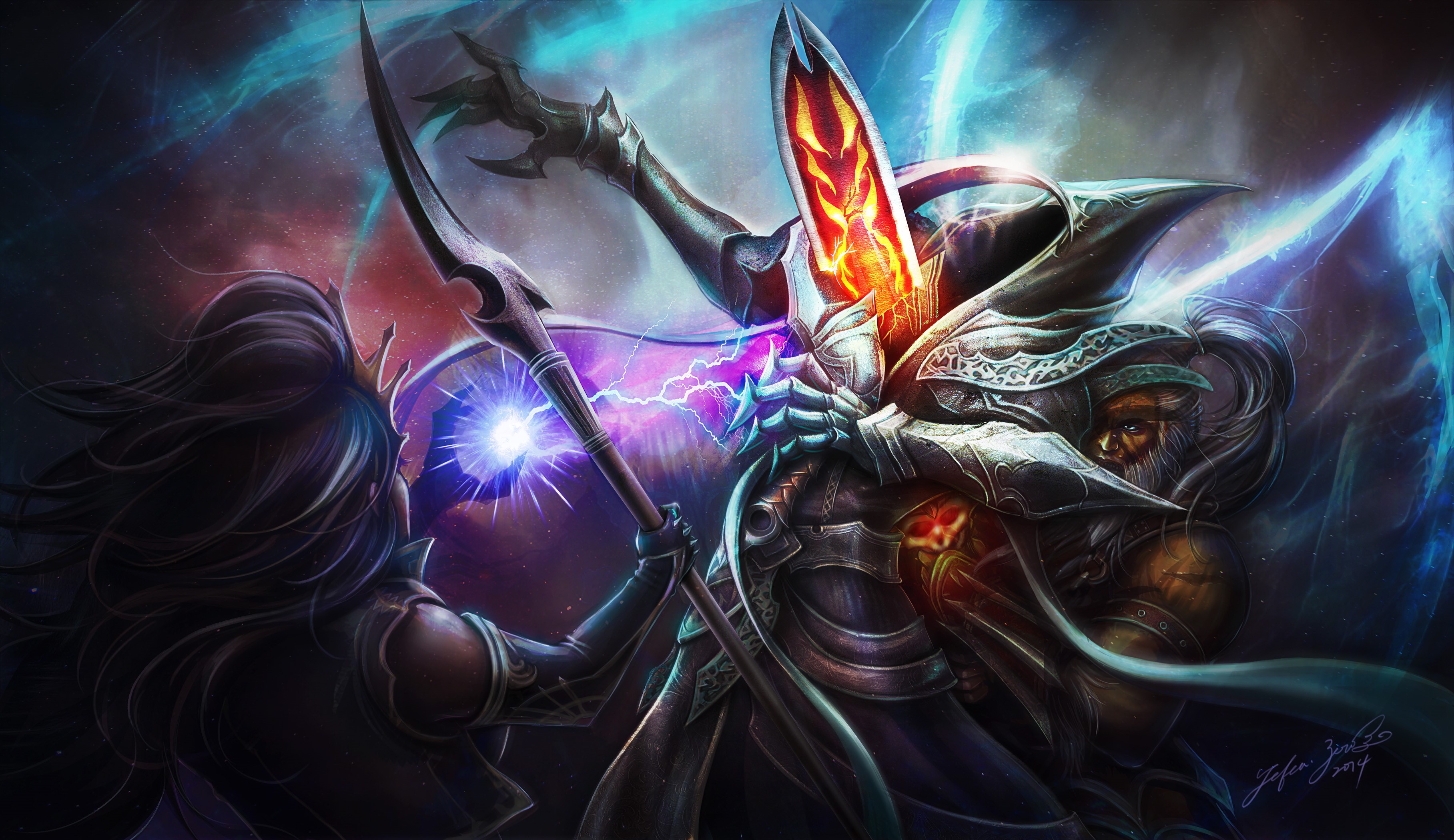 Diablo III Reaper of Souls Battle HD Wallpaper