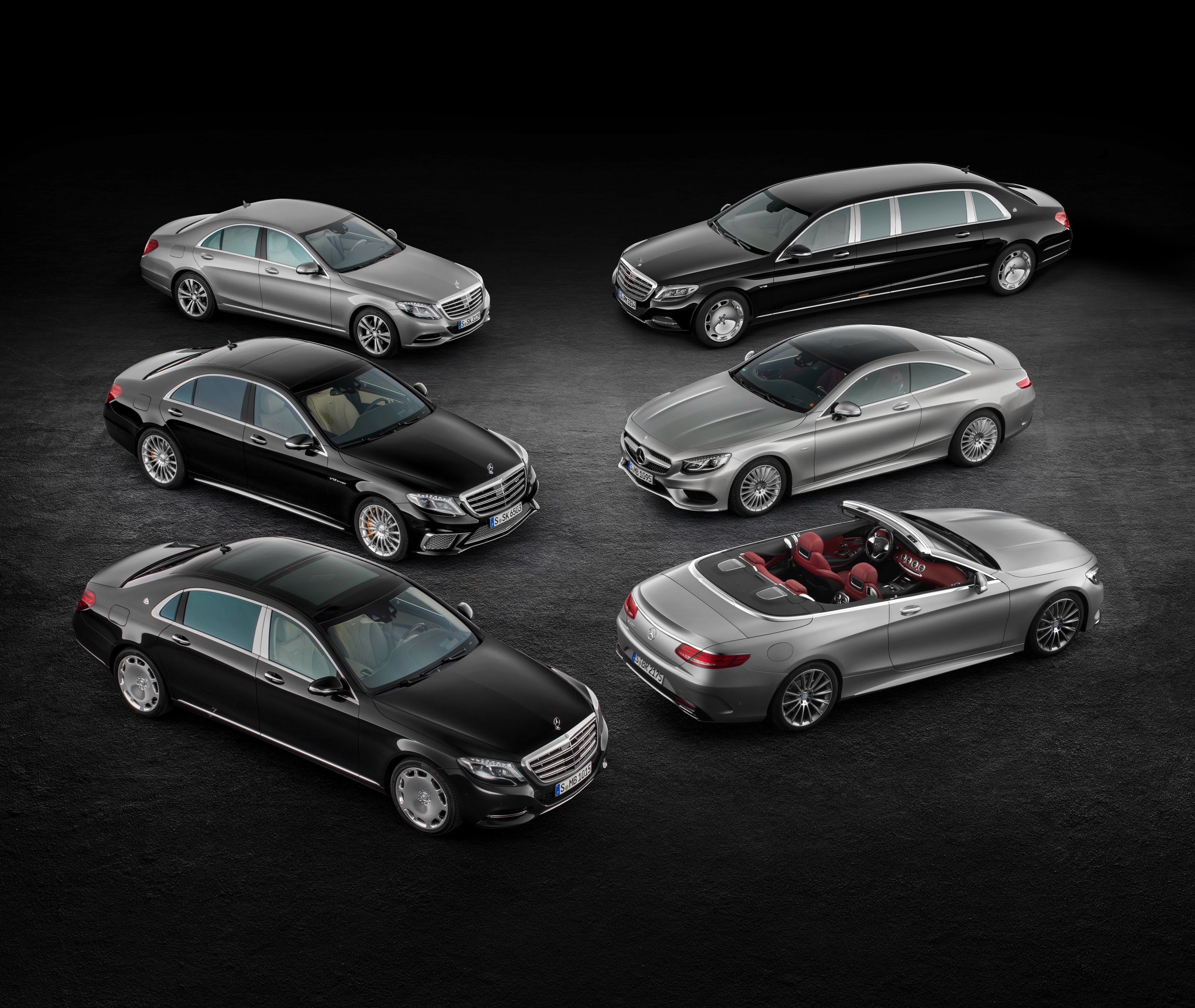 Mercedes-Benz S-Class Collection HD Wallpaper