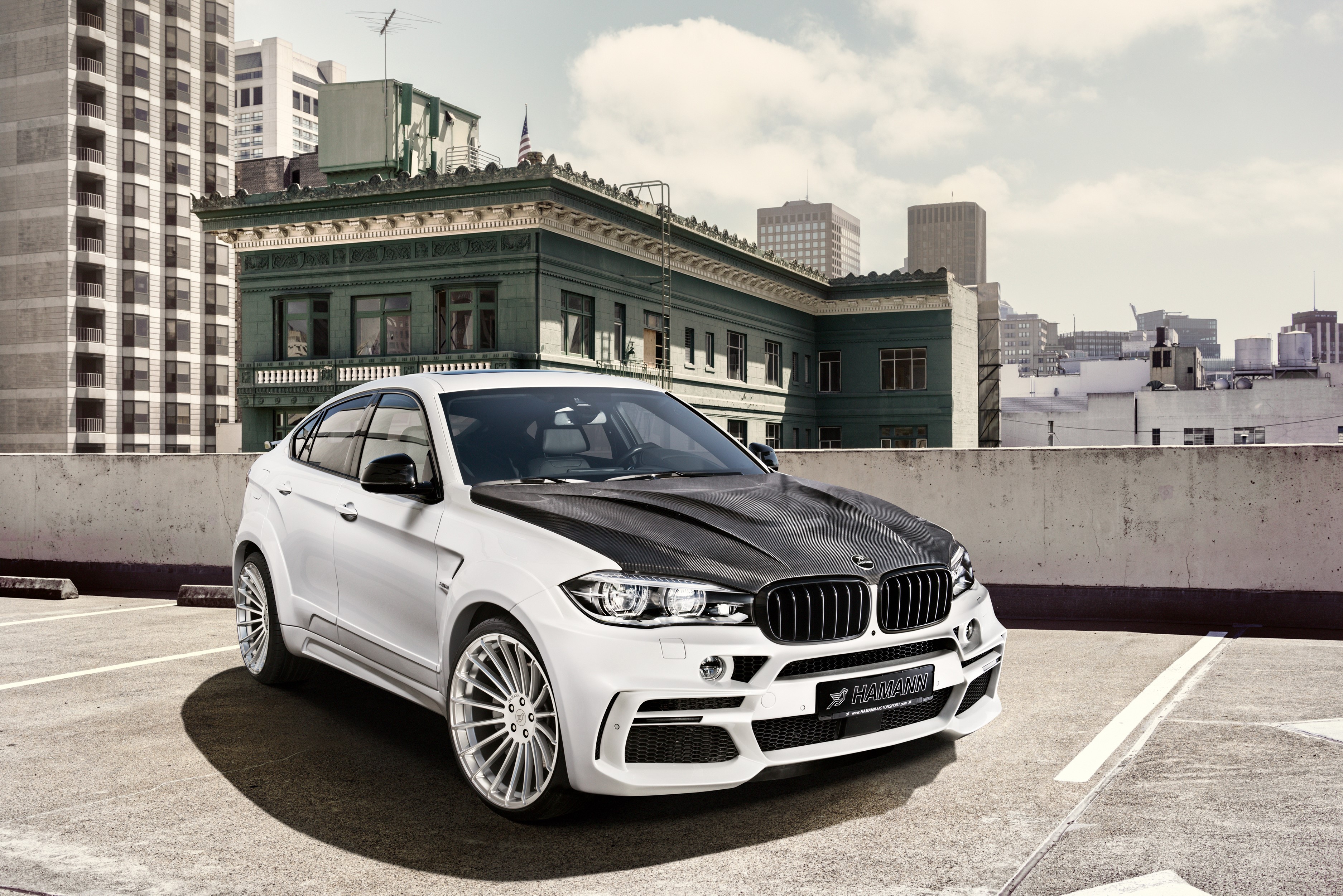 Hamann BMW X6 M Widebody (F86) in a City HD Wallpaper