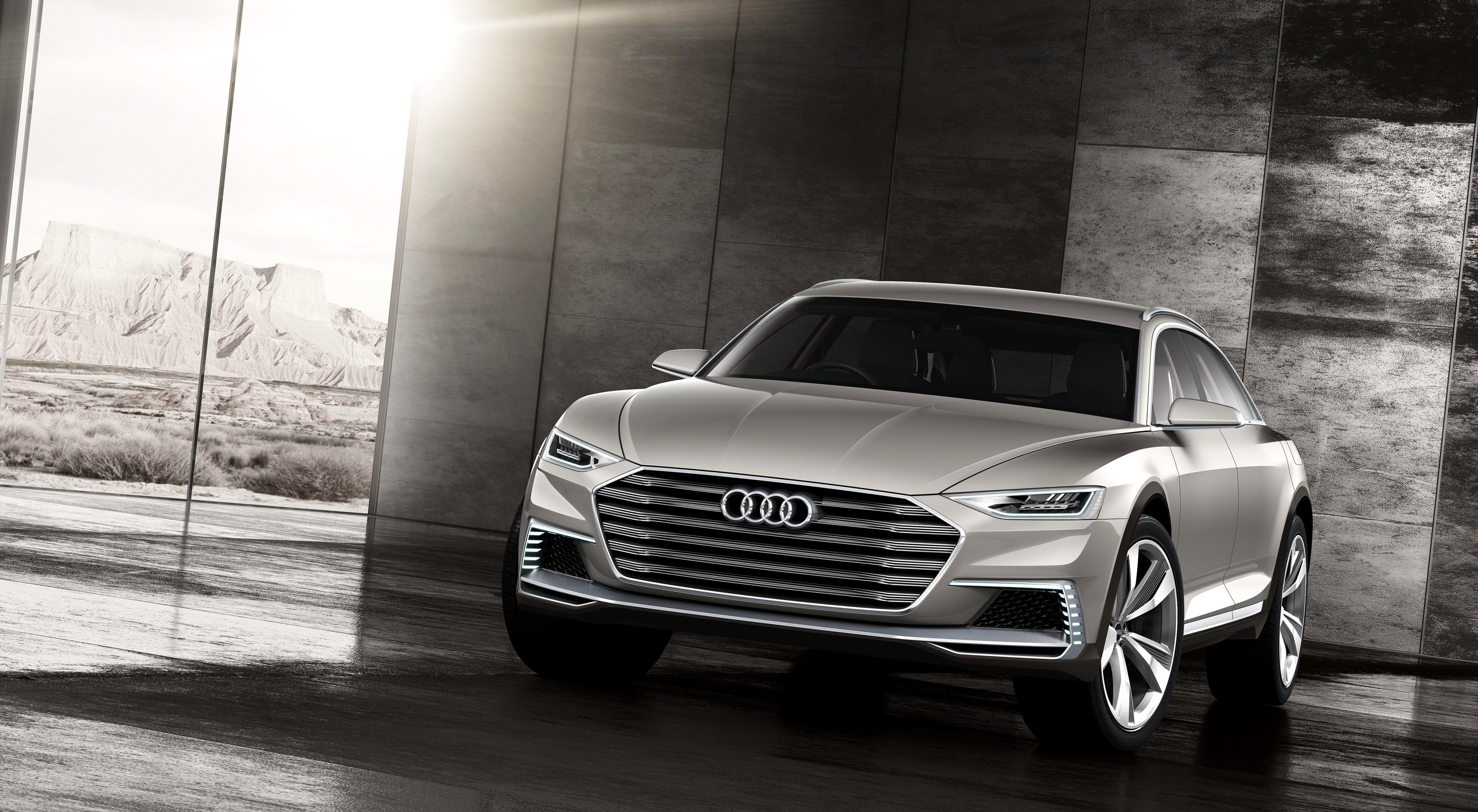 Audi Prologue Allroad concept car HD Wallpaper