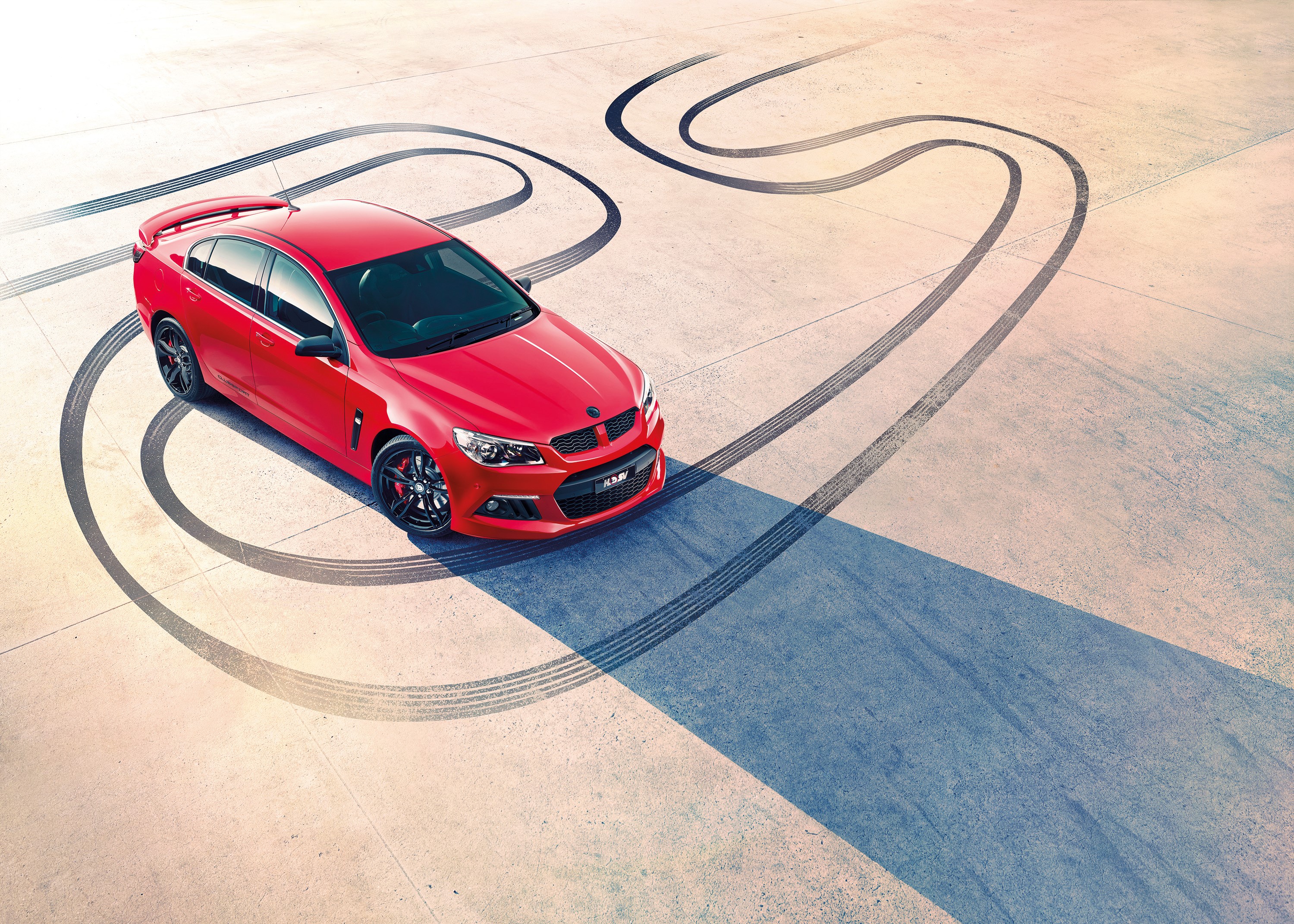 Red 2015 HSV Clubsport R8 25th Anniversary Edition Gen-F HD Wallpaper