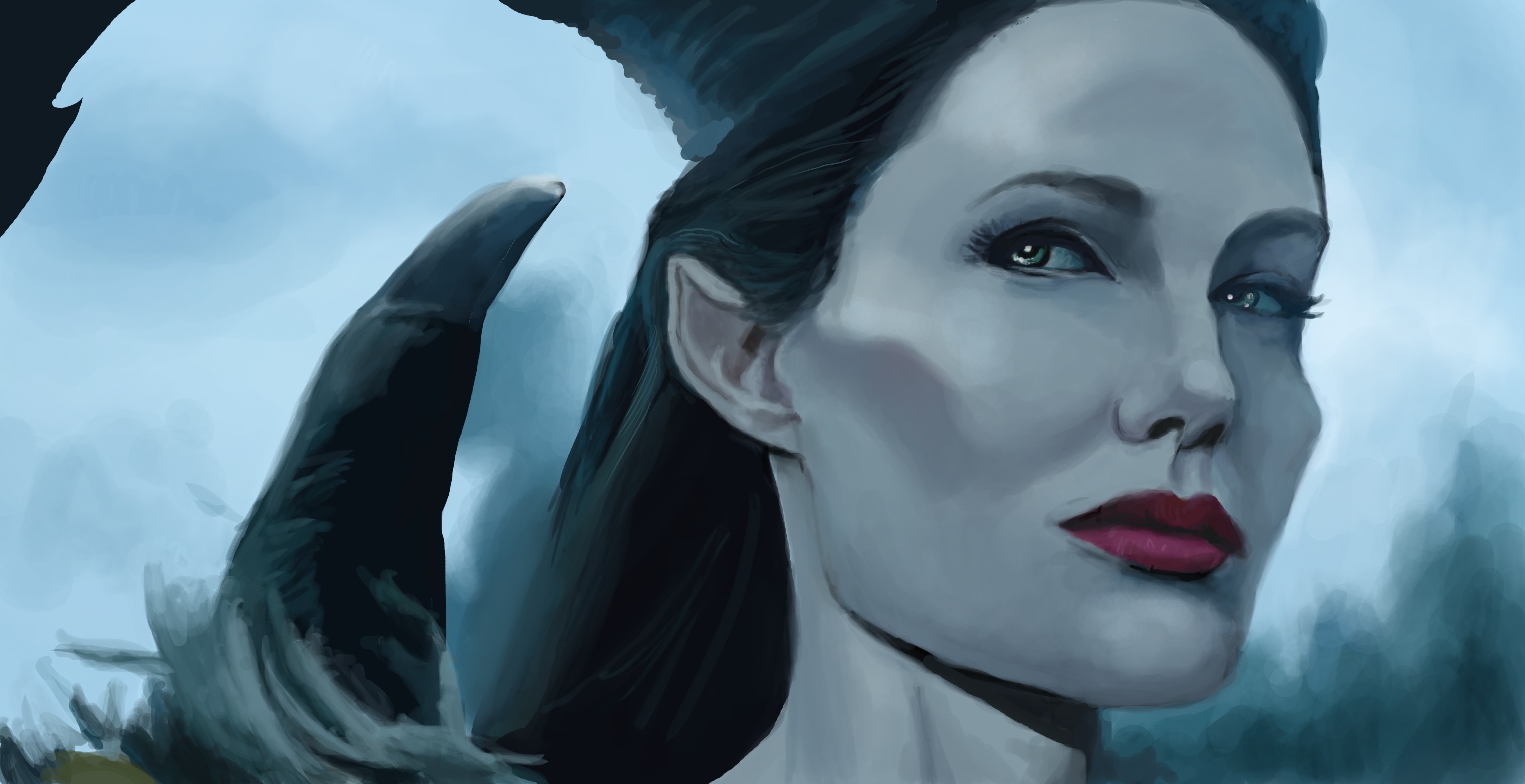 4K Maleficent from Maleficent (film) HD Wallpaper