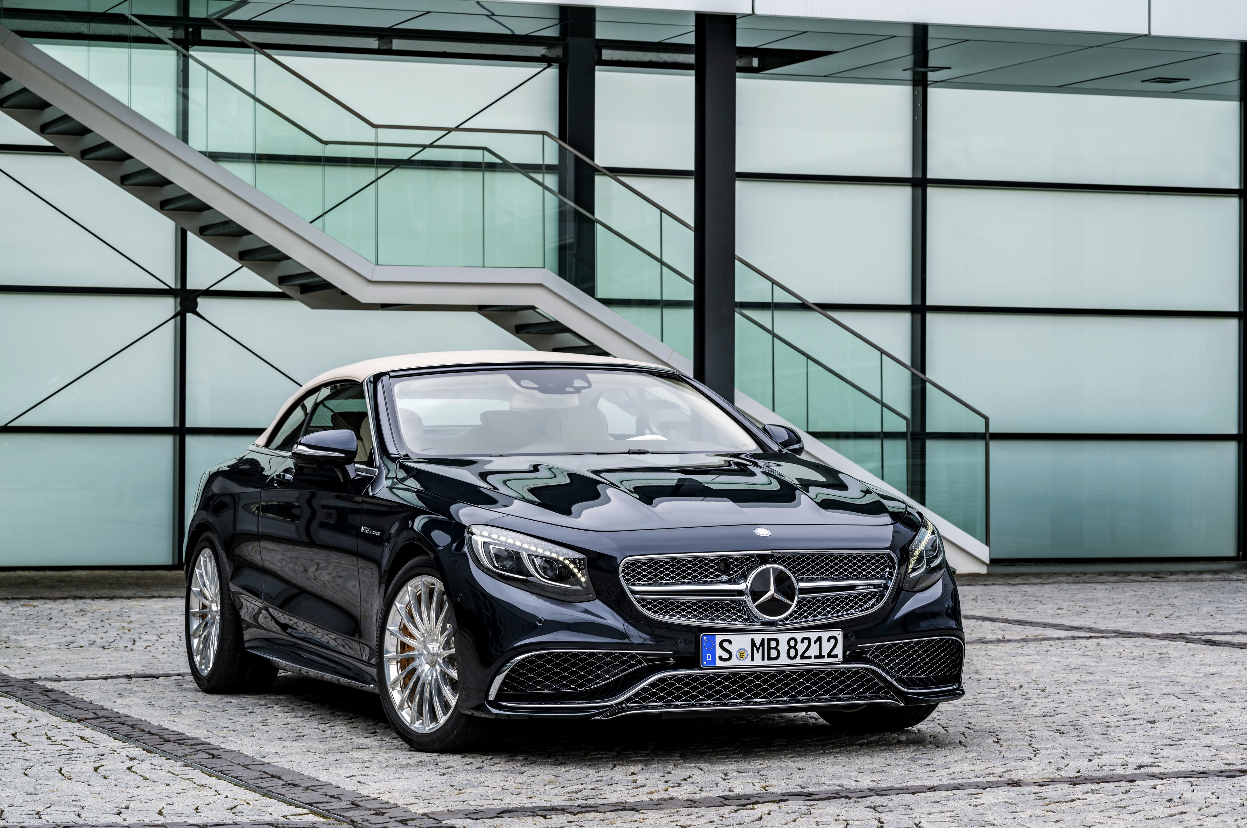 4K Mercedes-Benz AMG S-Class Cabriolet A217 HD Wallpaper