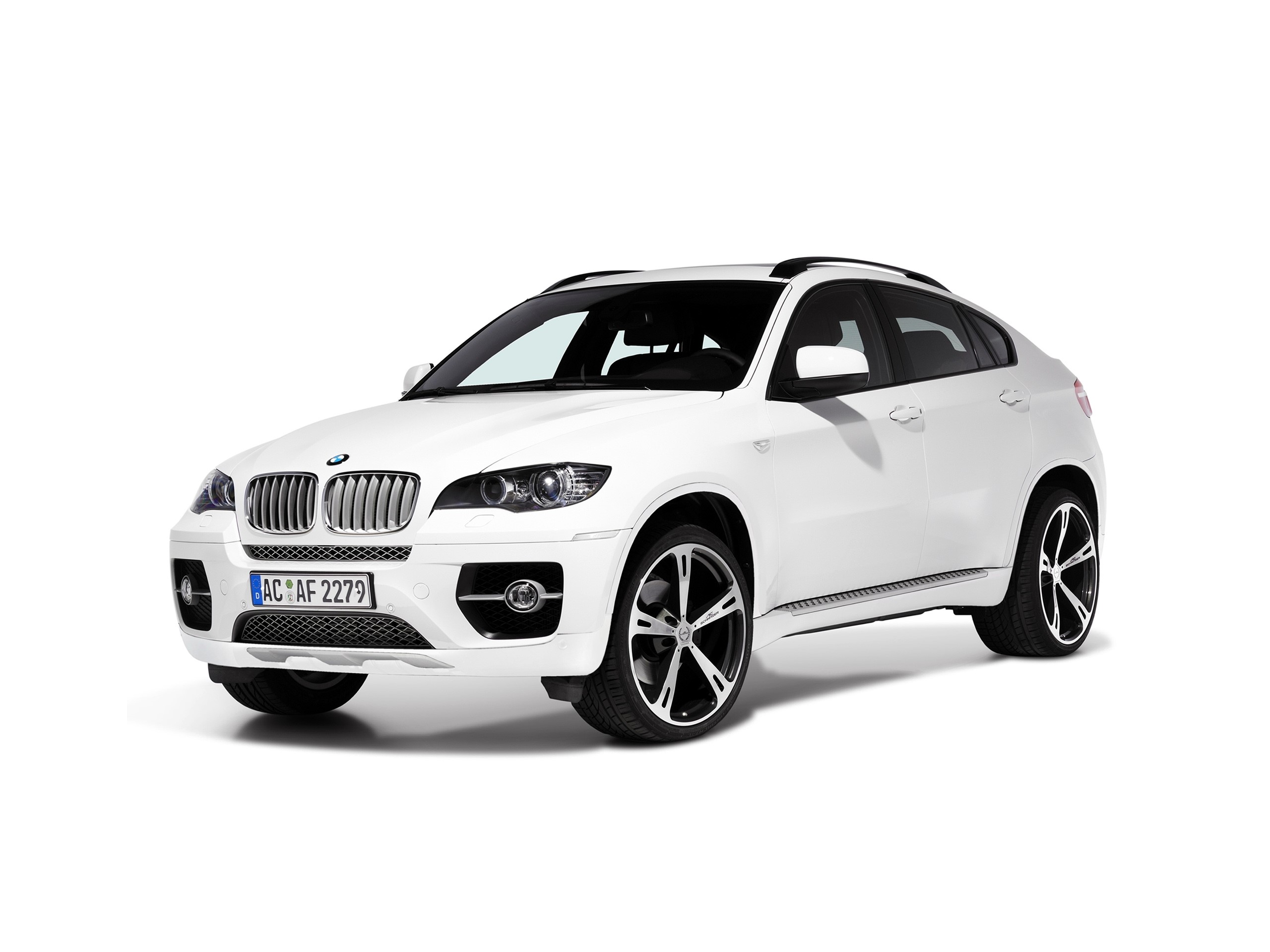 White 2008 AC Schnitzer ACS5 X6 E71 BMW HD Wallpaper