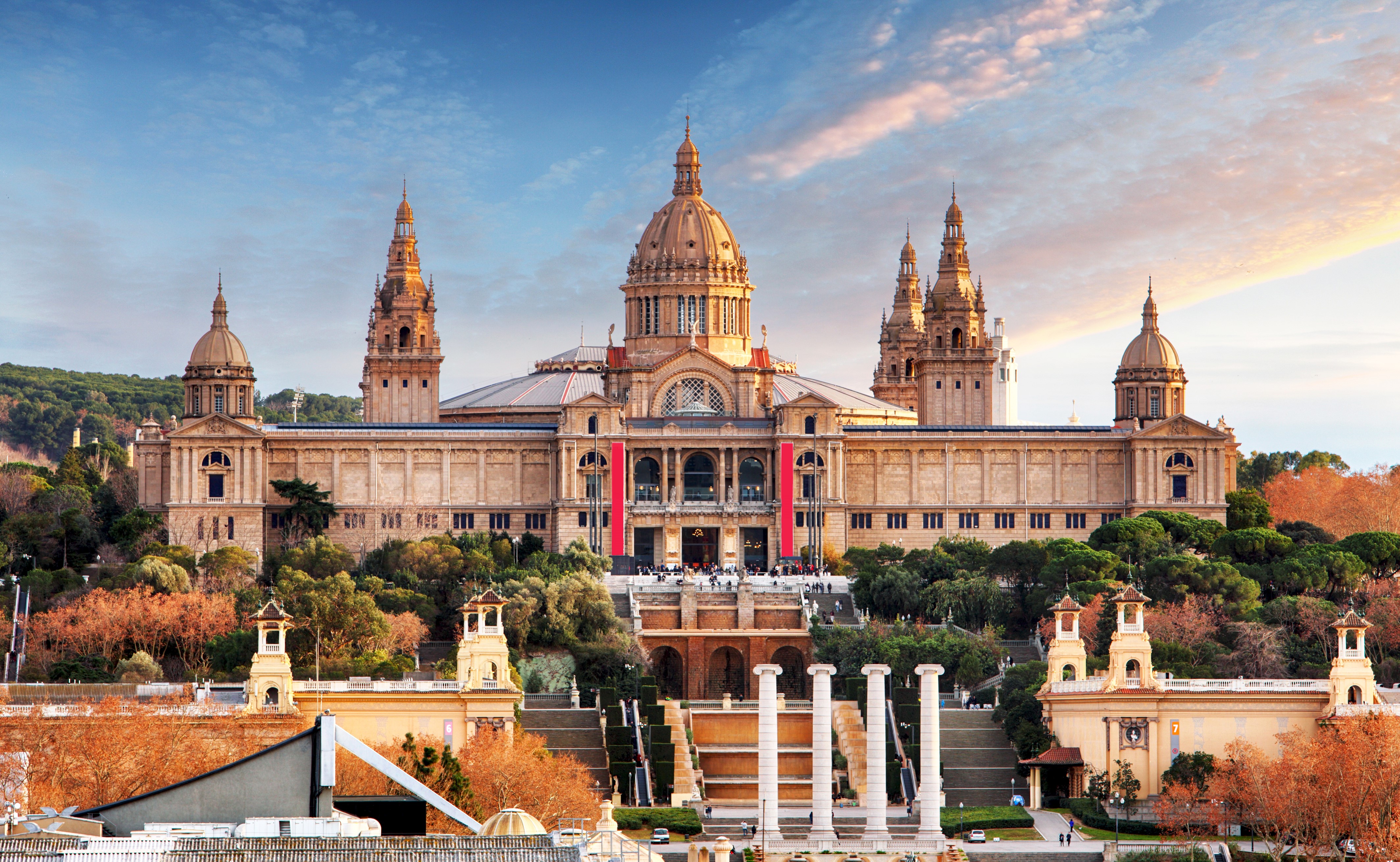 National Museum in Barcelona, Spain HD Wallpaper