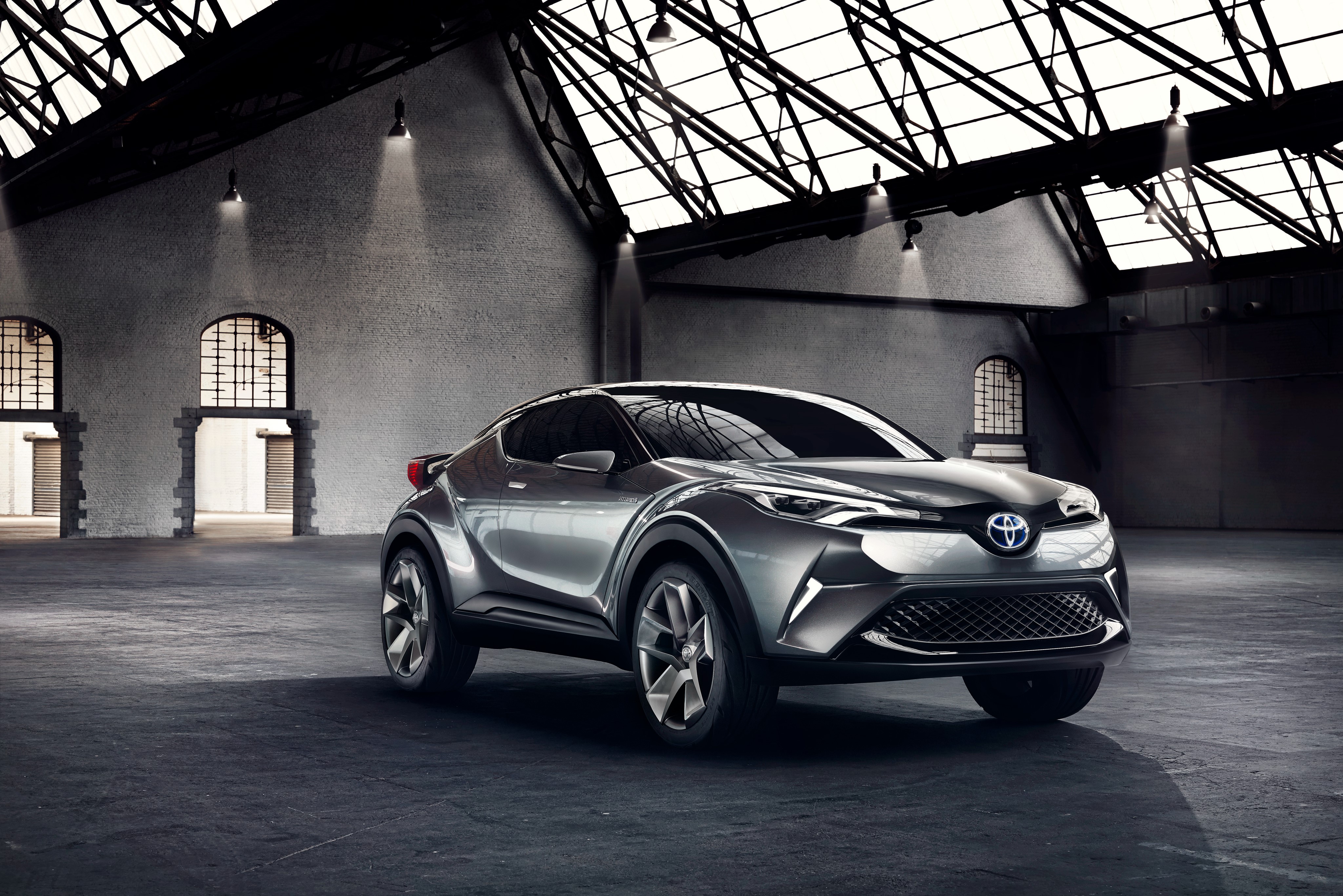 4K 2015 Toyota C-HR Concept car HD Wallpaper