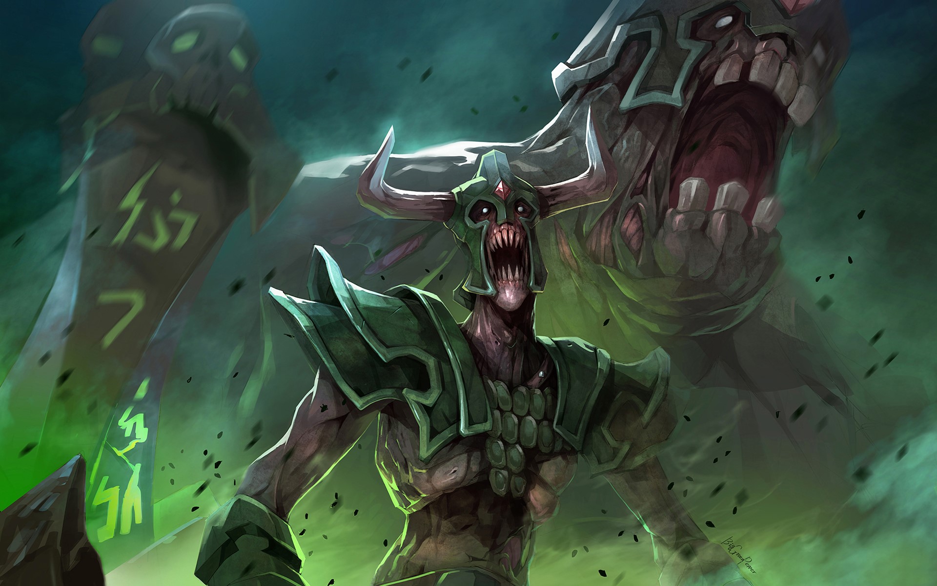 Undying from DOTA 2 HD Wallpaper