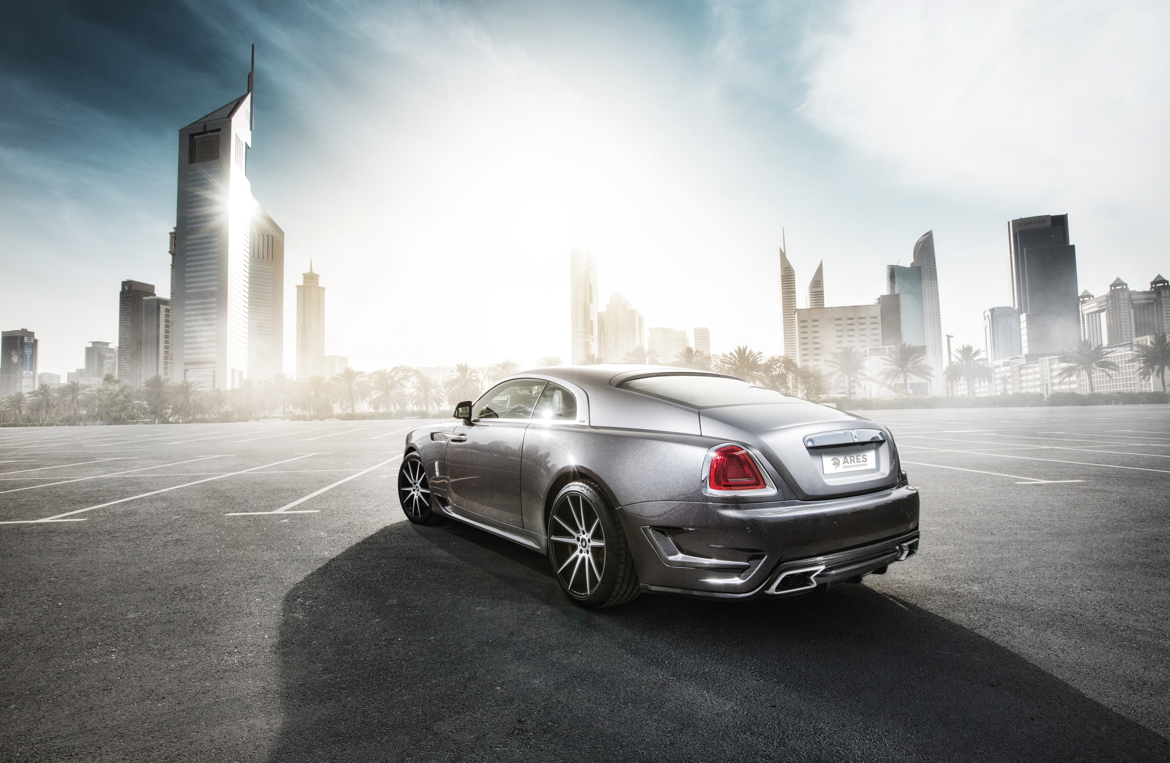 4K Rolls-Royce Wraith by Ares Design in Dubai HD Wallpaper