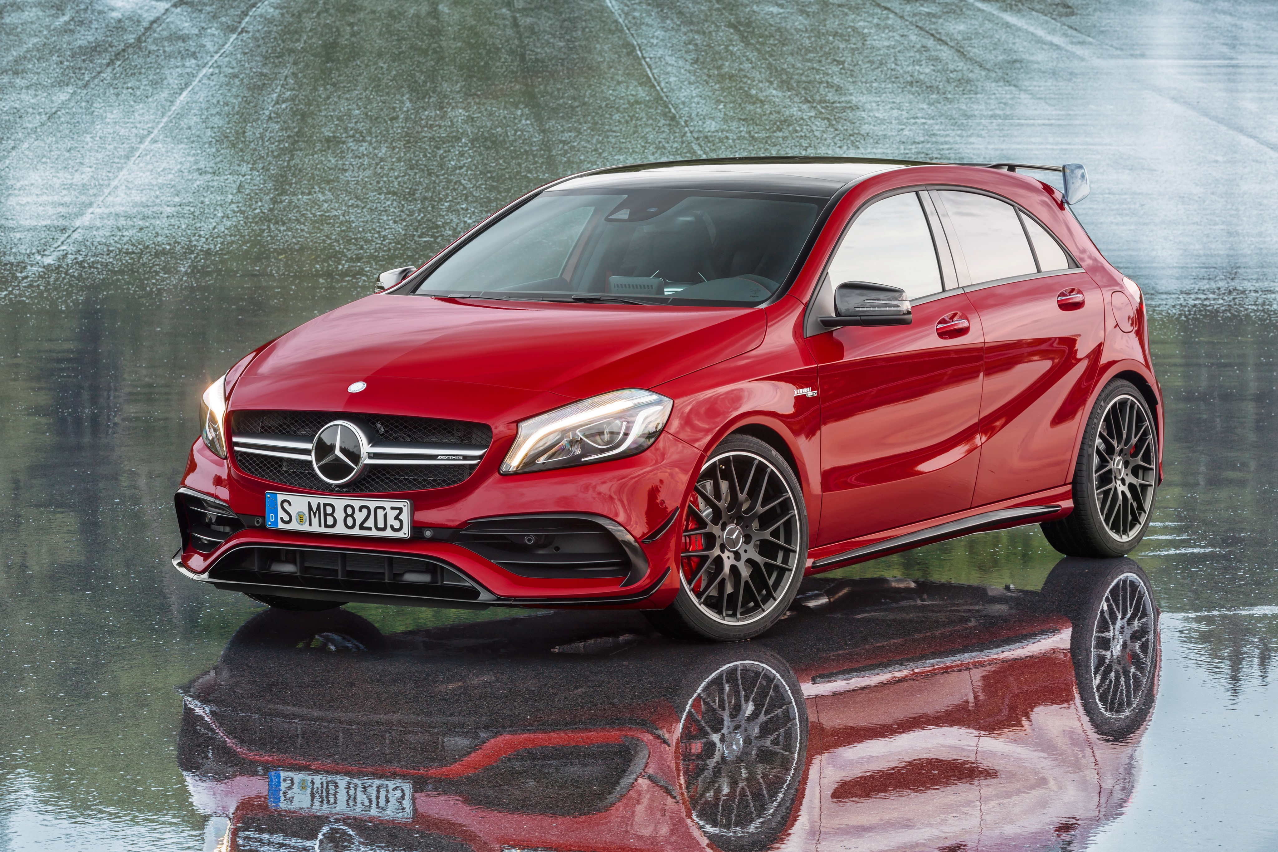 2015 Mercedes-Benz A 45 AMG 4MATIC W176 HD Wallpaper
