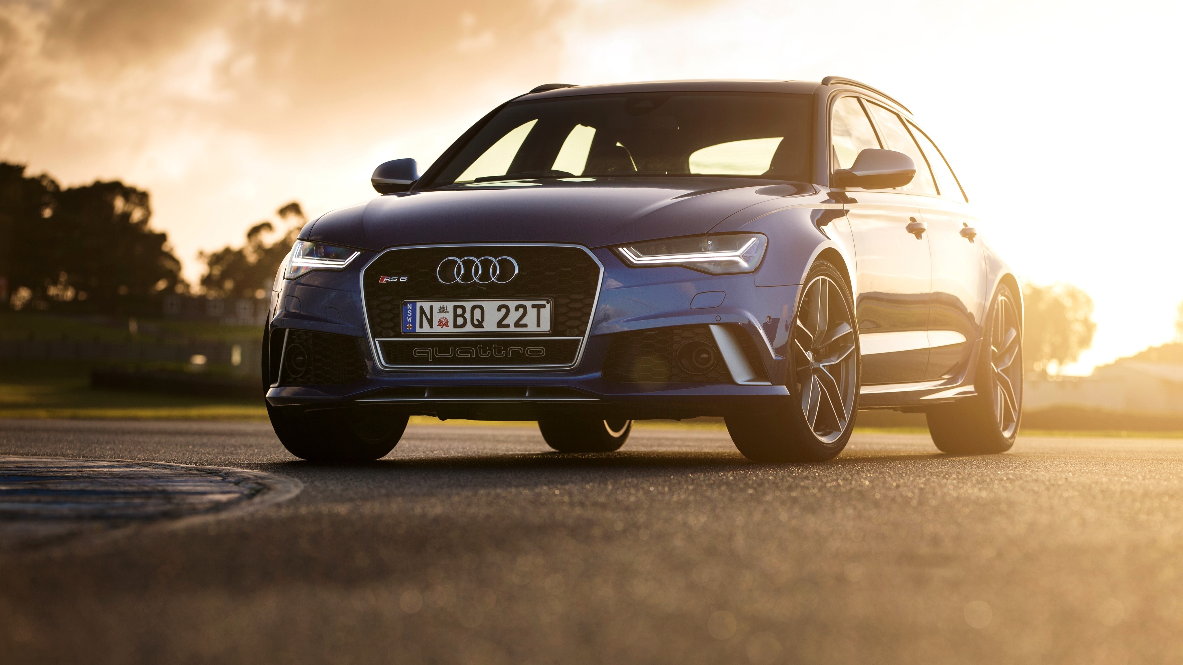 2015 Audi RS 6 Avant Estate Car HD Wallpaper