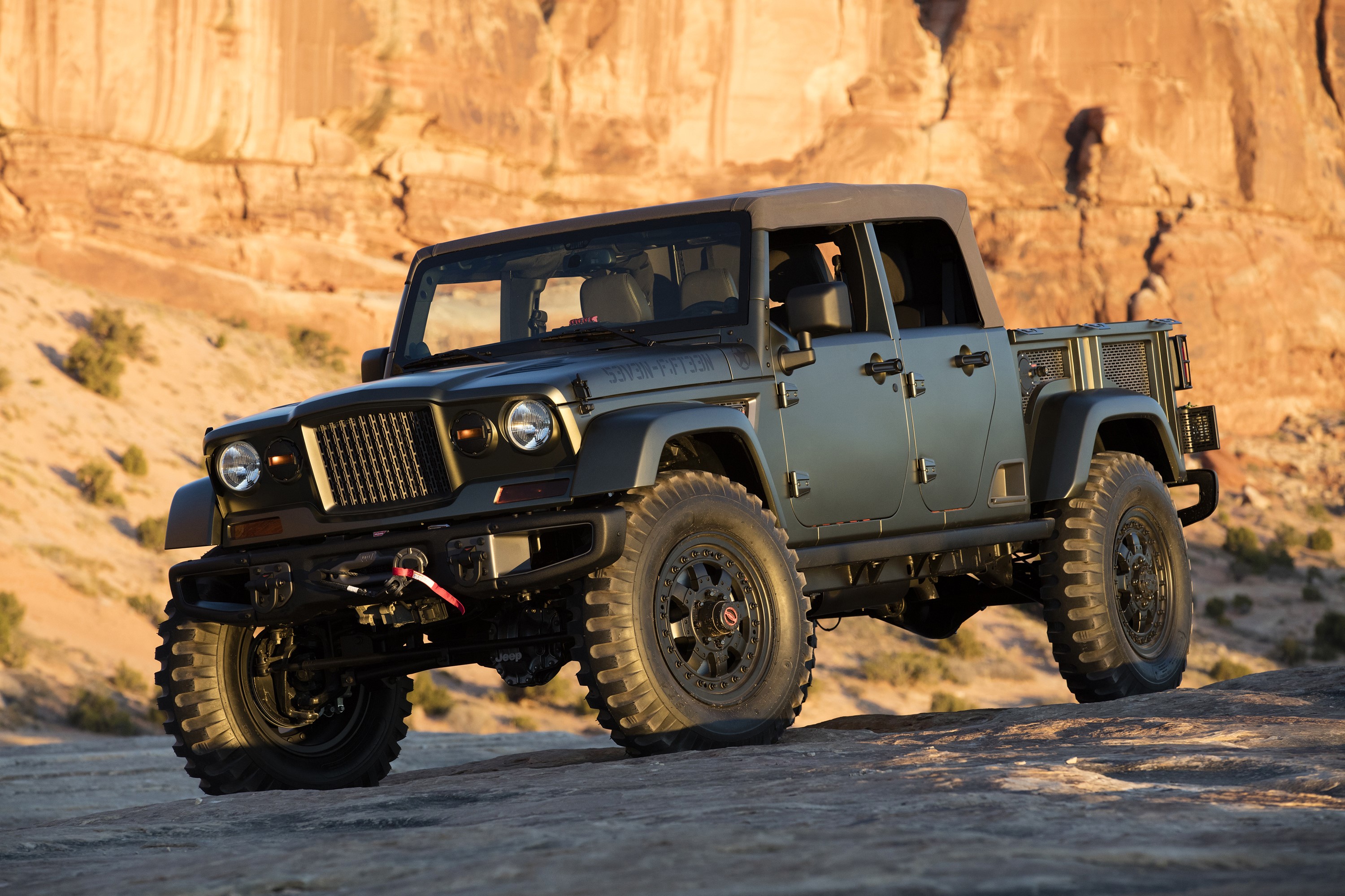 Jeep Crew Chief 715 Concept truck HD Wallpaper