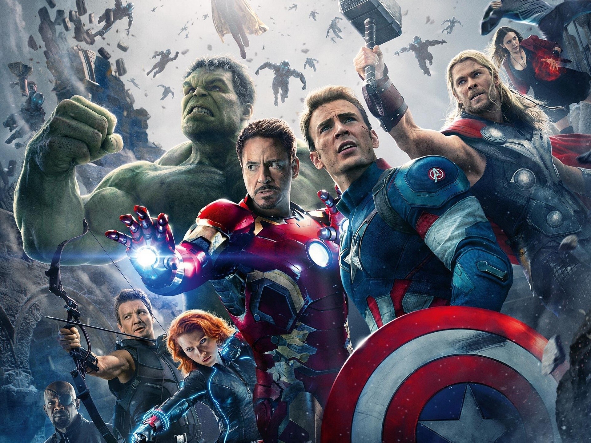 Avengers: Age of Ultron characters assemble HD Wallpaper