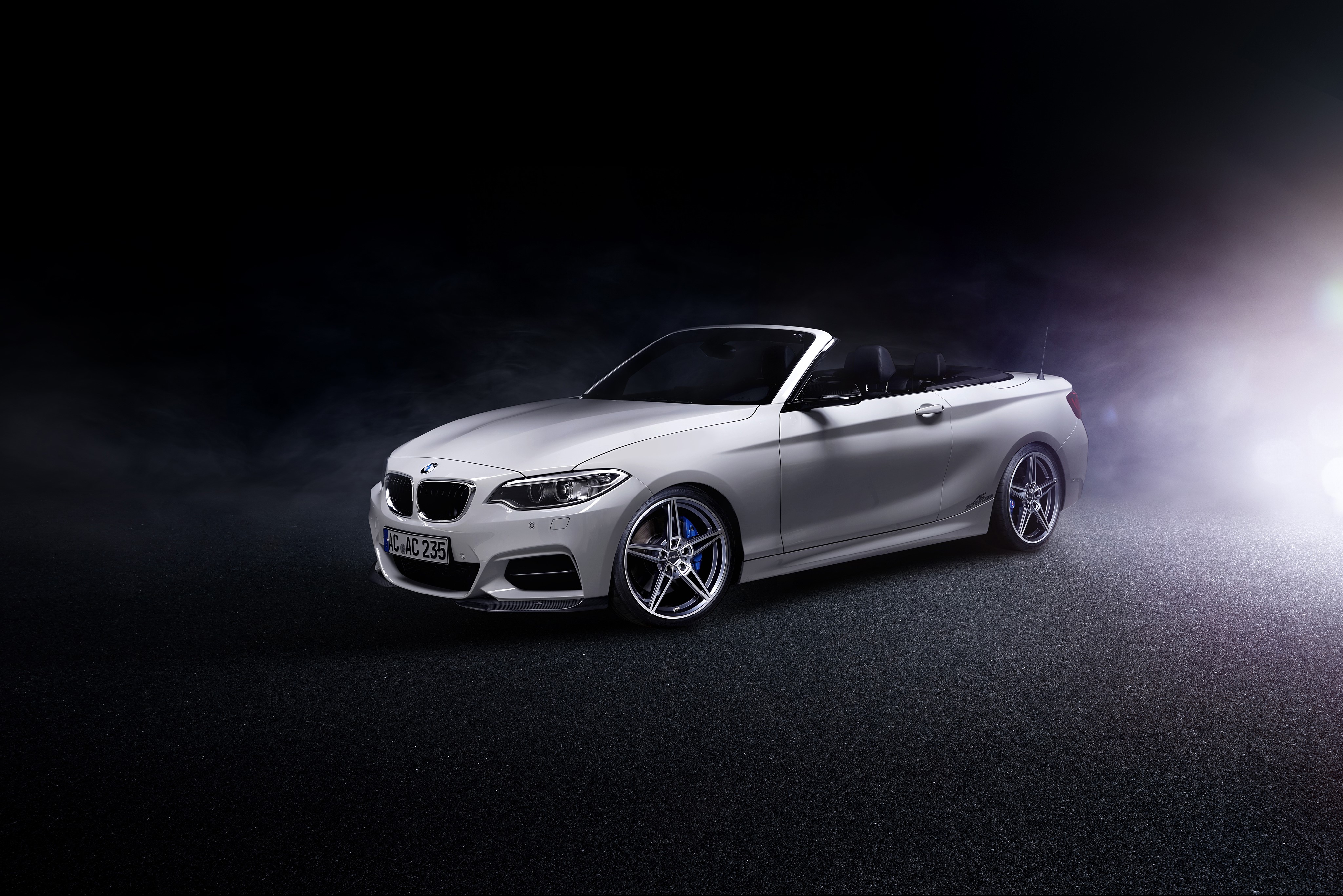 4K White 2015 AC Schnitzer 2 Series Cabrio F23 BMW HD Wallpaper