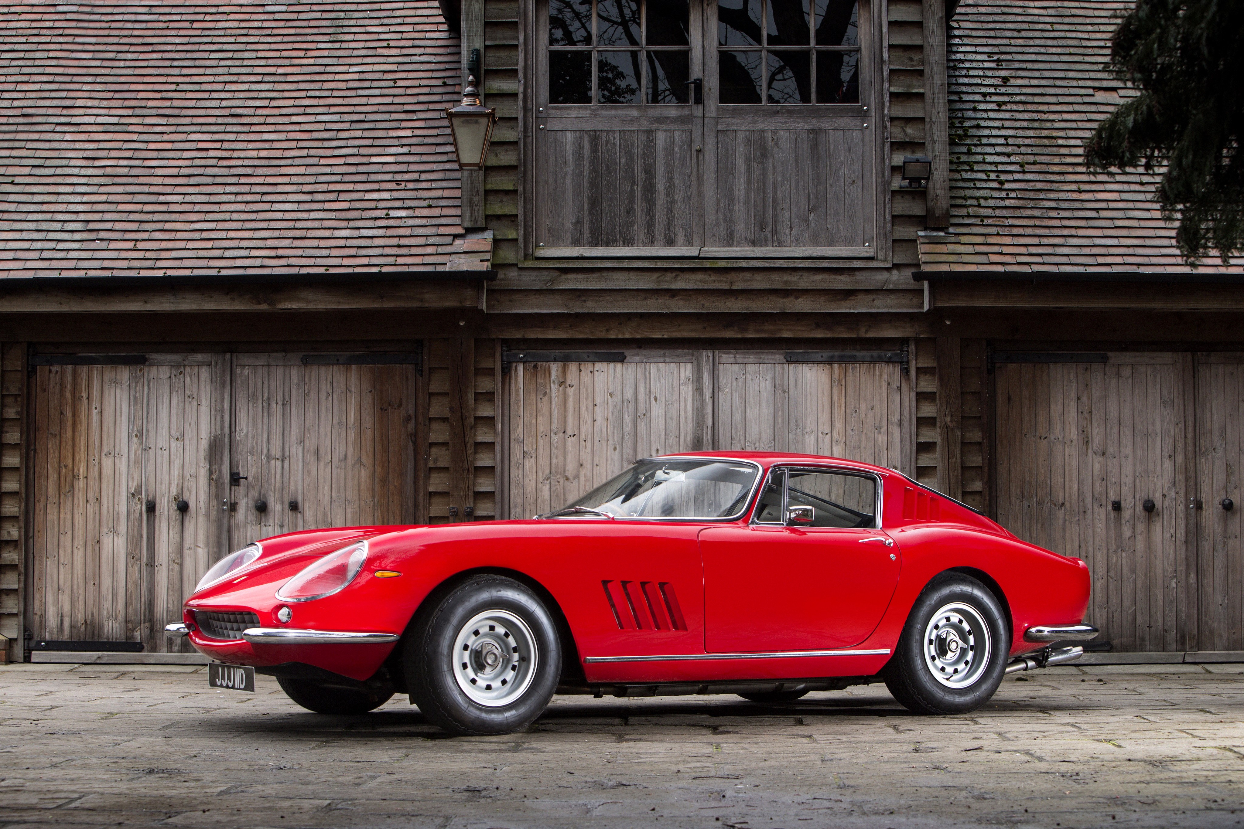 Red 1965-66 Ferrari 275 GTB 6C Acciaio HD Wallpaper
