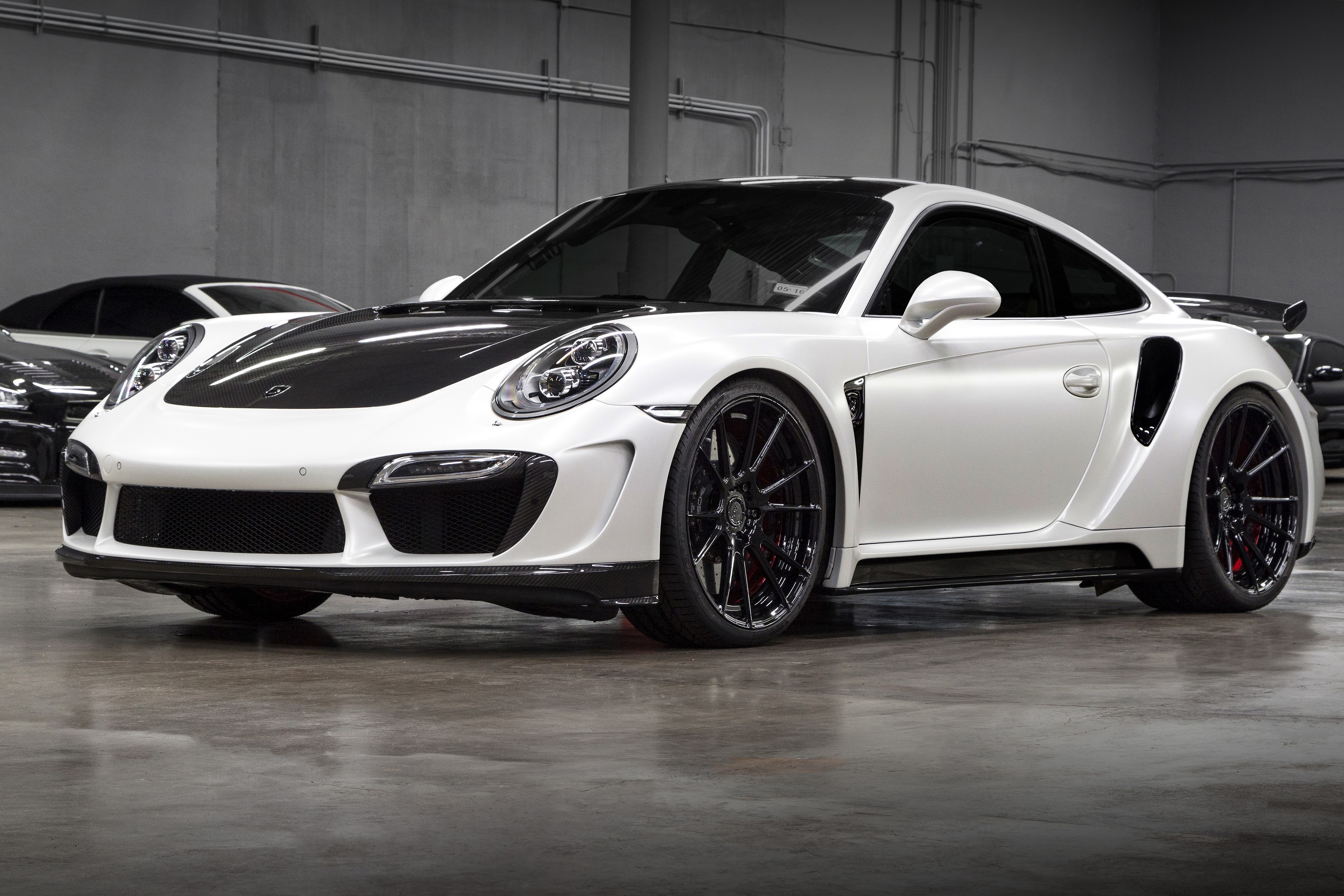 4K 2014 TopCar Porsche 911 Turbo Stinger GTR (991) HD Wallpaper
