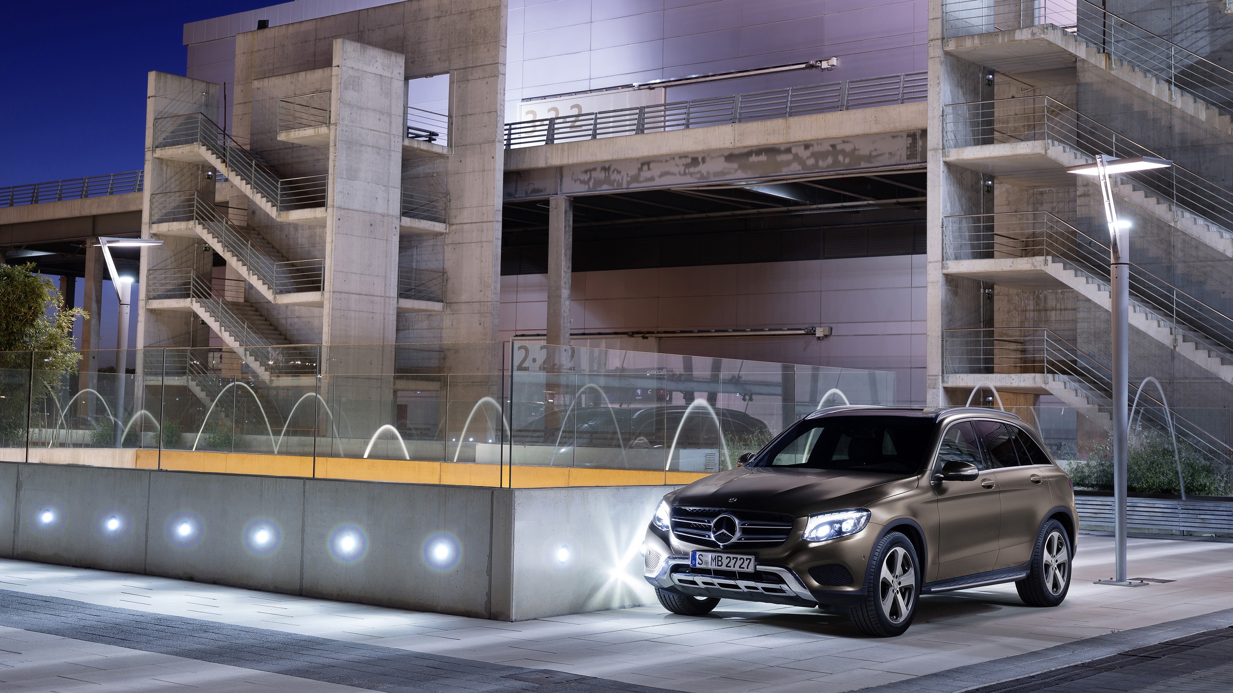 4K 2015 Mercedes-Benz GLC 4MATIC Off-Road X205 HD Wallpaper