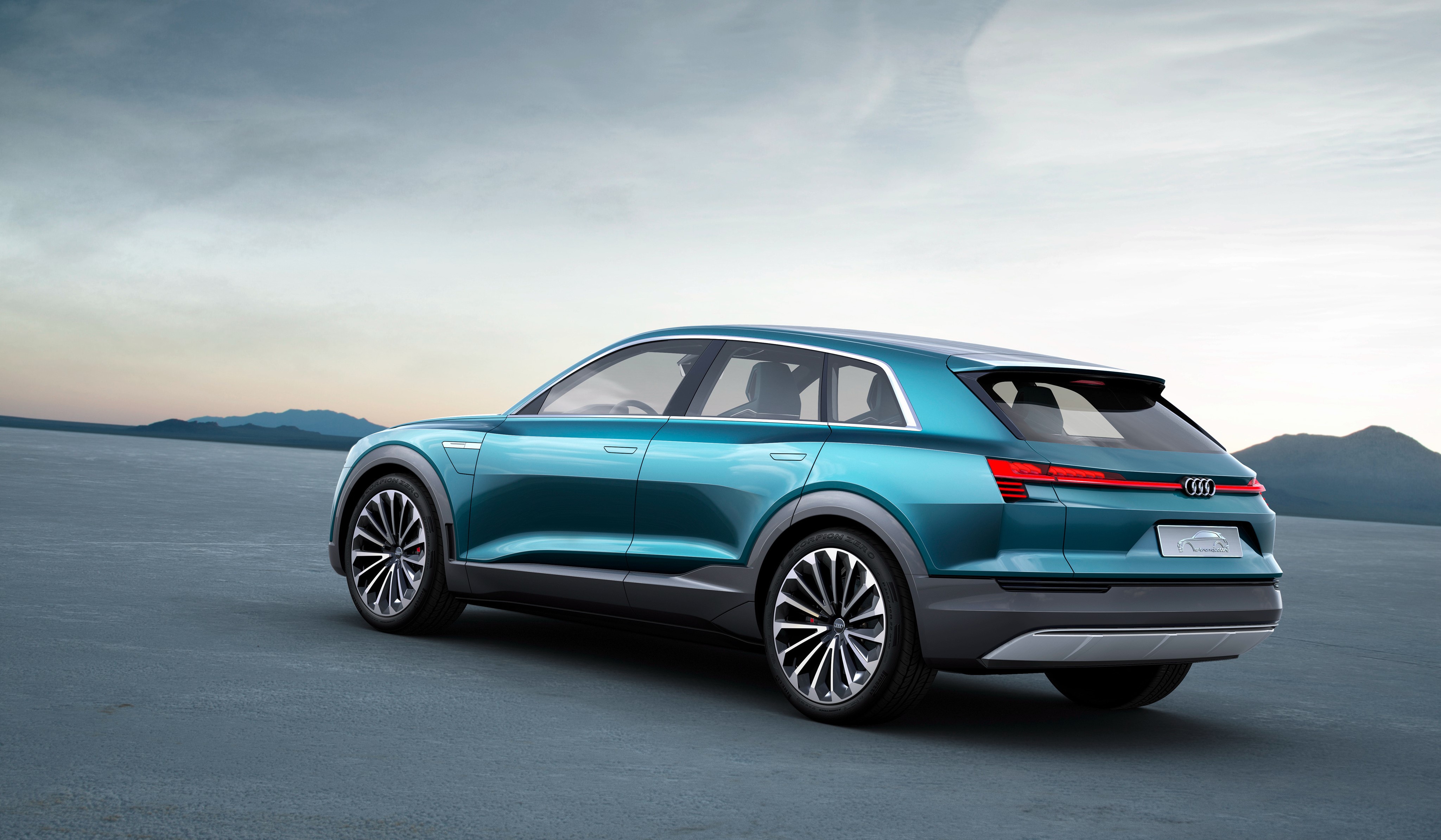 Audi e-tron quattro concept car HD Wallpaper