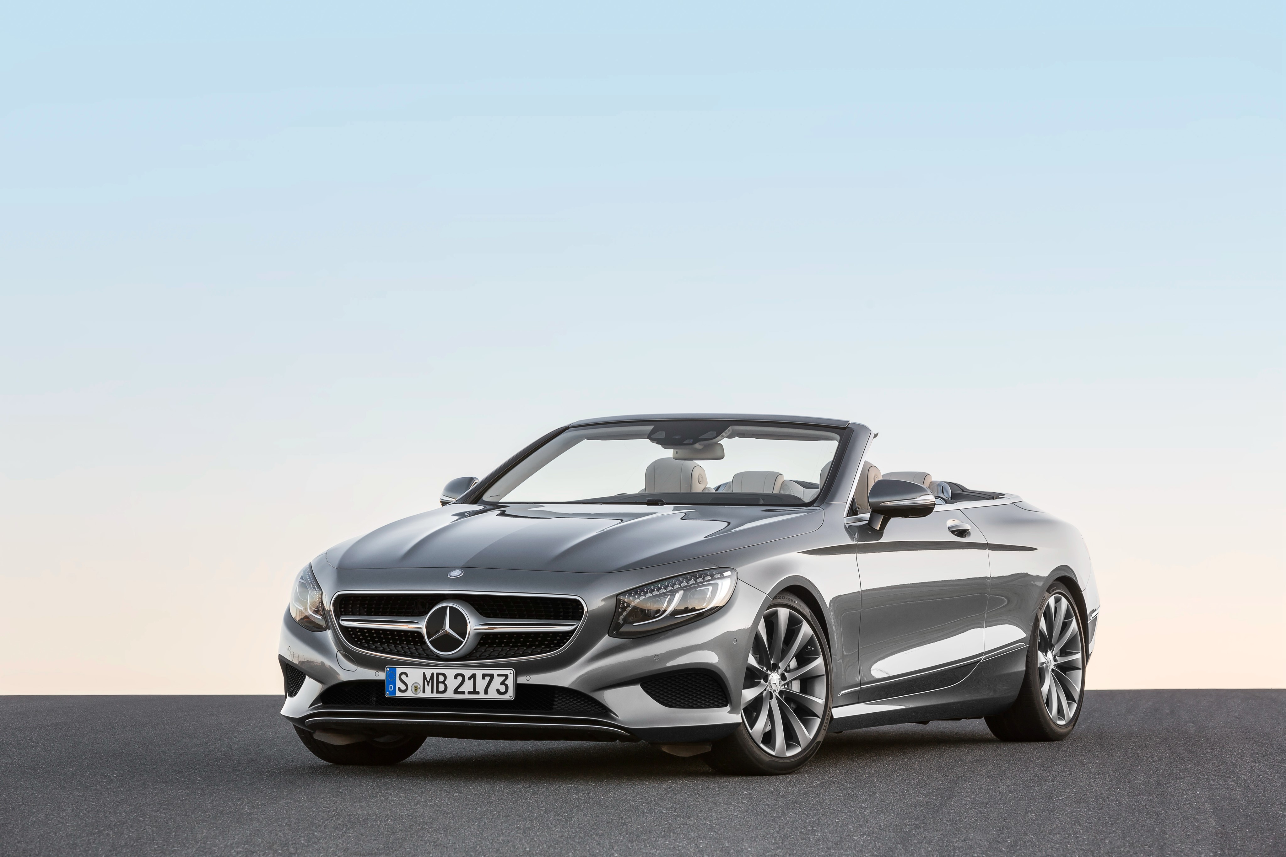 4K 2015 Mercedes-Benz S 500 Cabriolet HD Wallpaper