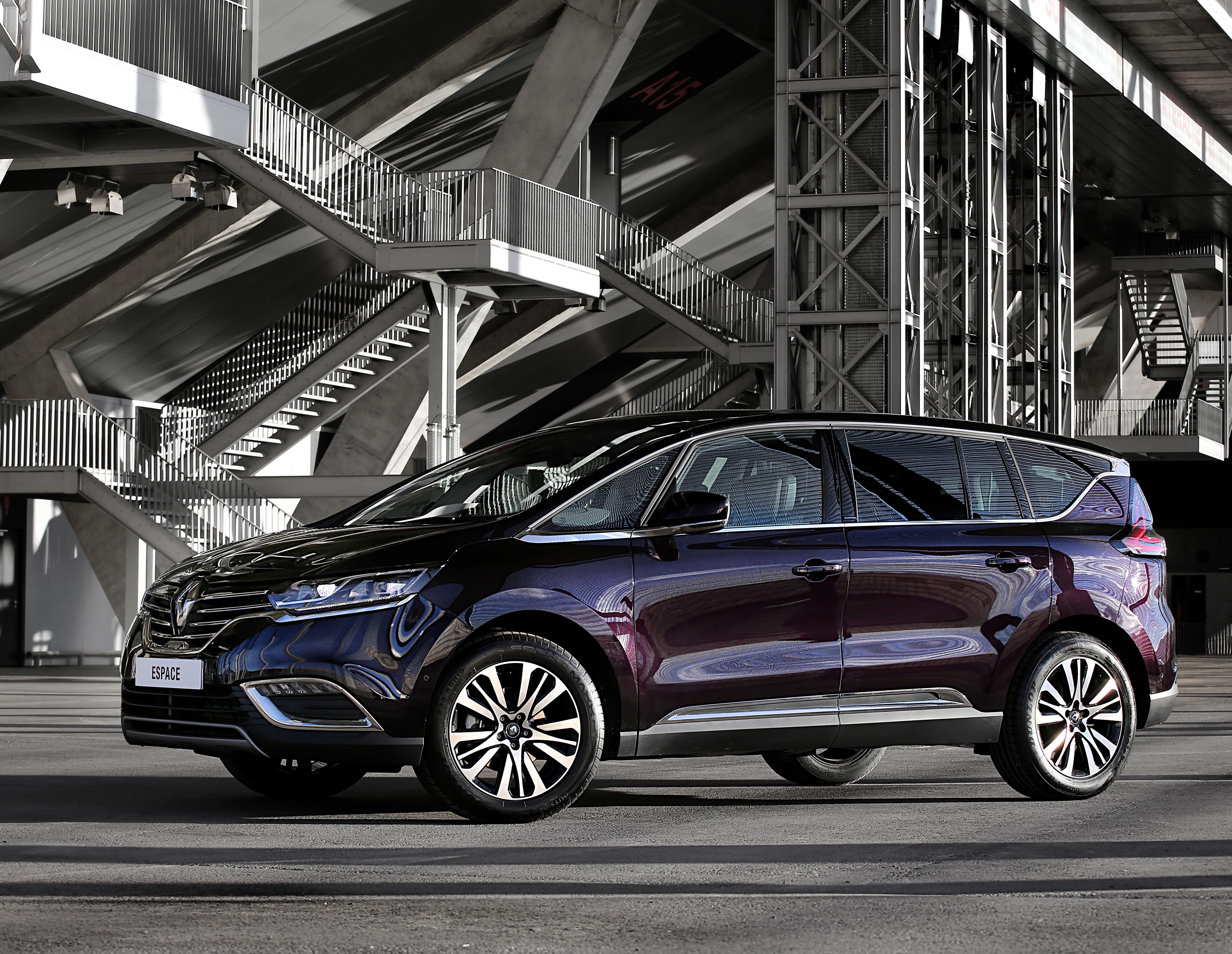 Renault Espace Initiale Paris 2015 Wine Color Metallic HD Wallpaper