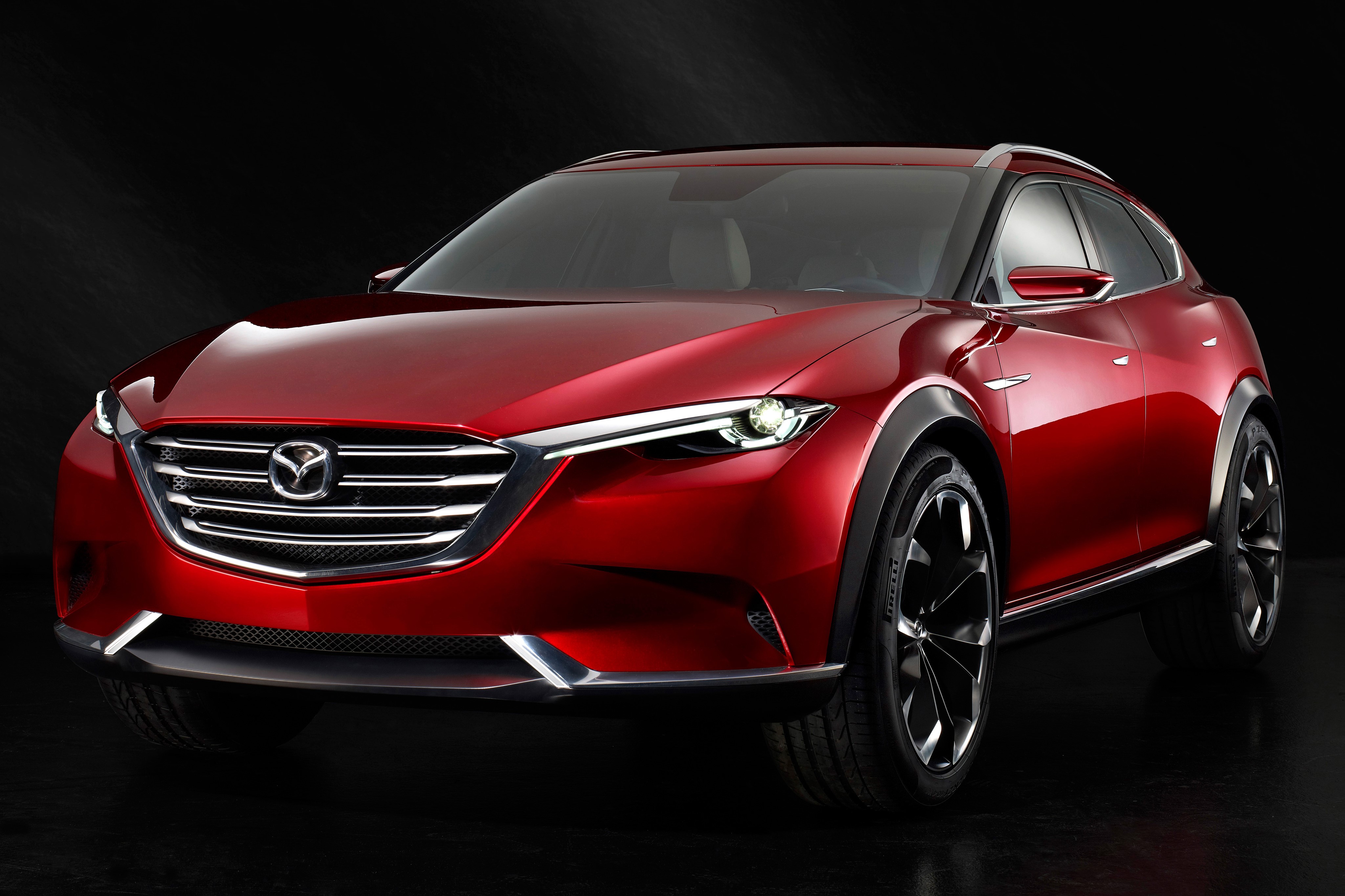 4K Red 2015 Koeru Concept Mazda HD Wallpaper