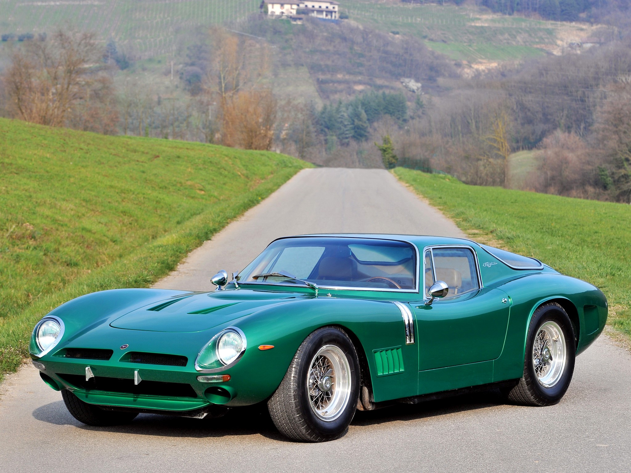 1967-68 Bizzarrini 5300 GT Strada Bertone HD Wallpaper