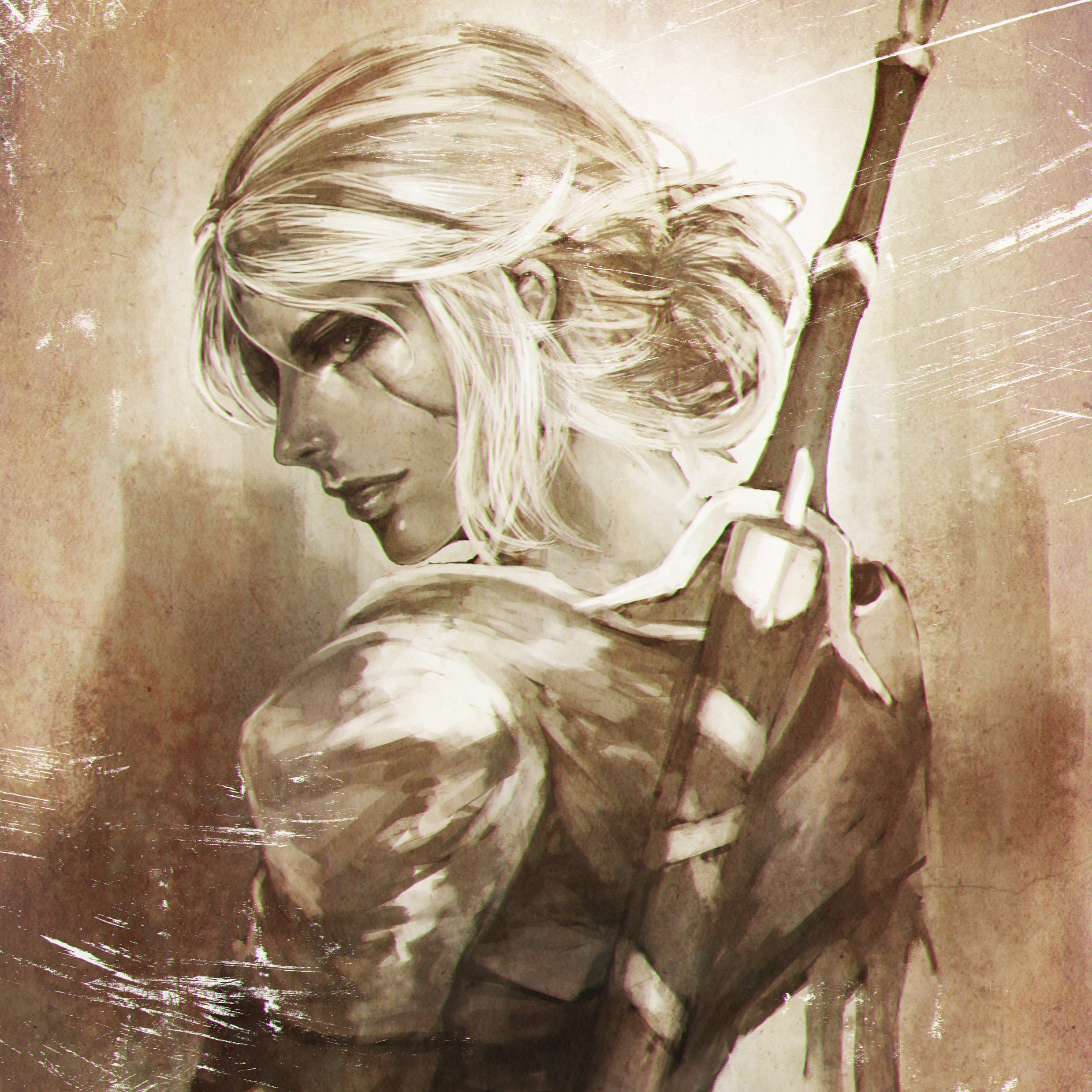Ciri from The Witcher 3: Wild Hunt HD Wallpaper