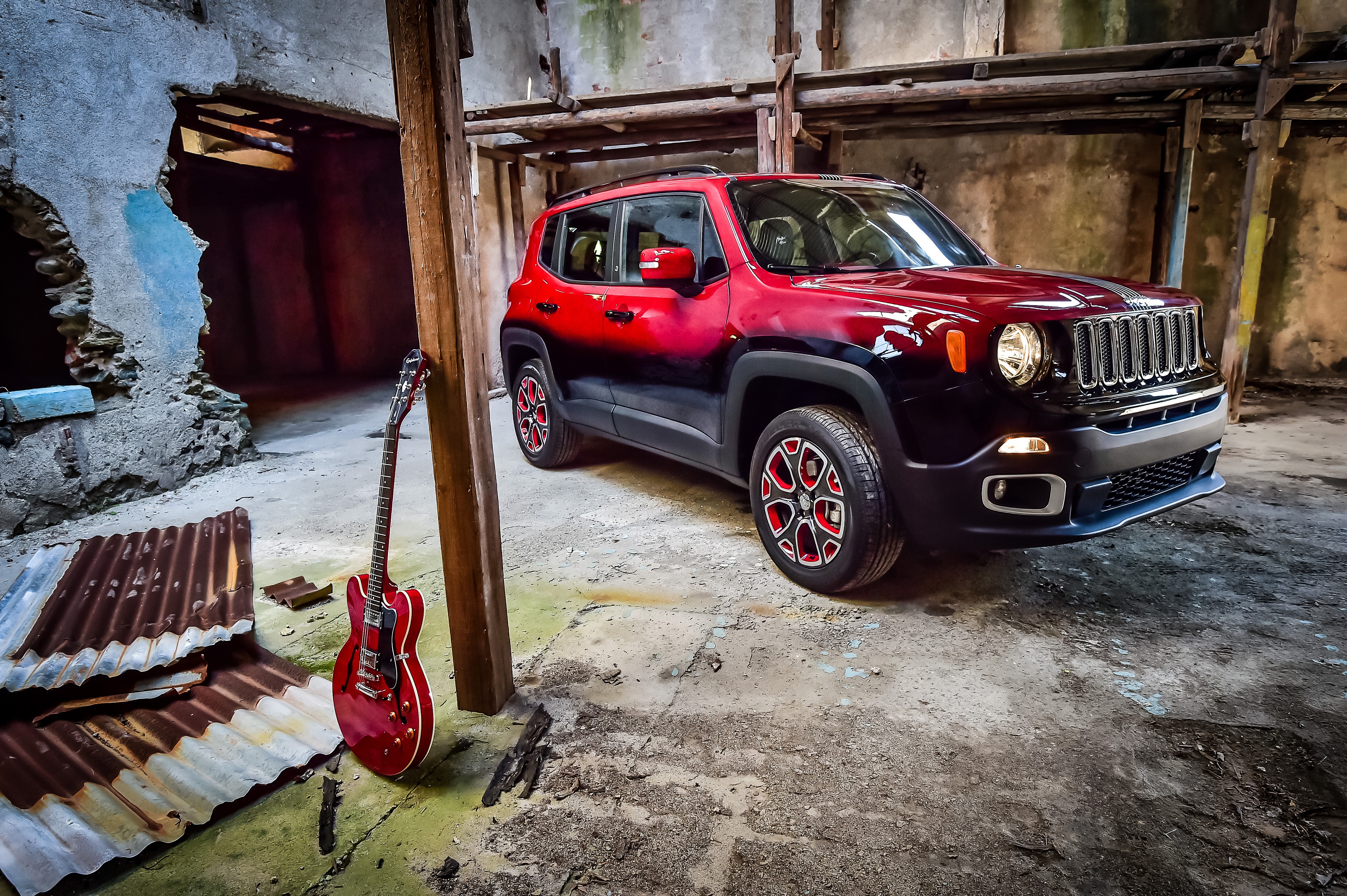 4K Jeep Renegade Montreux Jazz Festival Showcar Garage Italia Customs HD Wallpaper