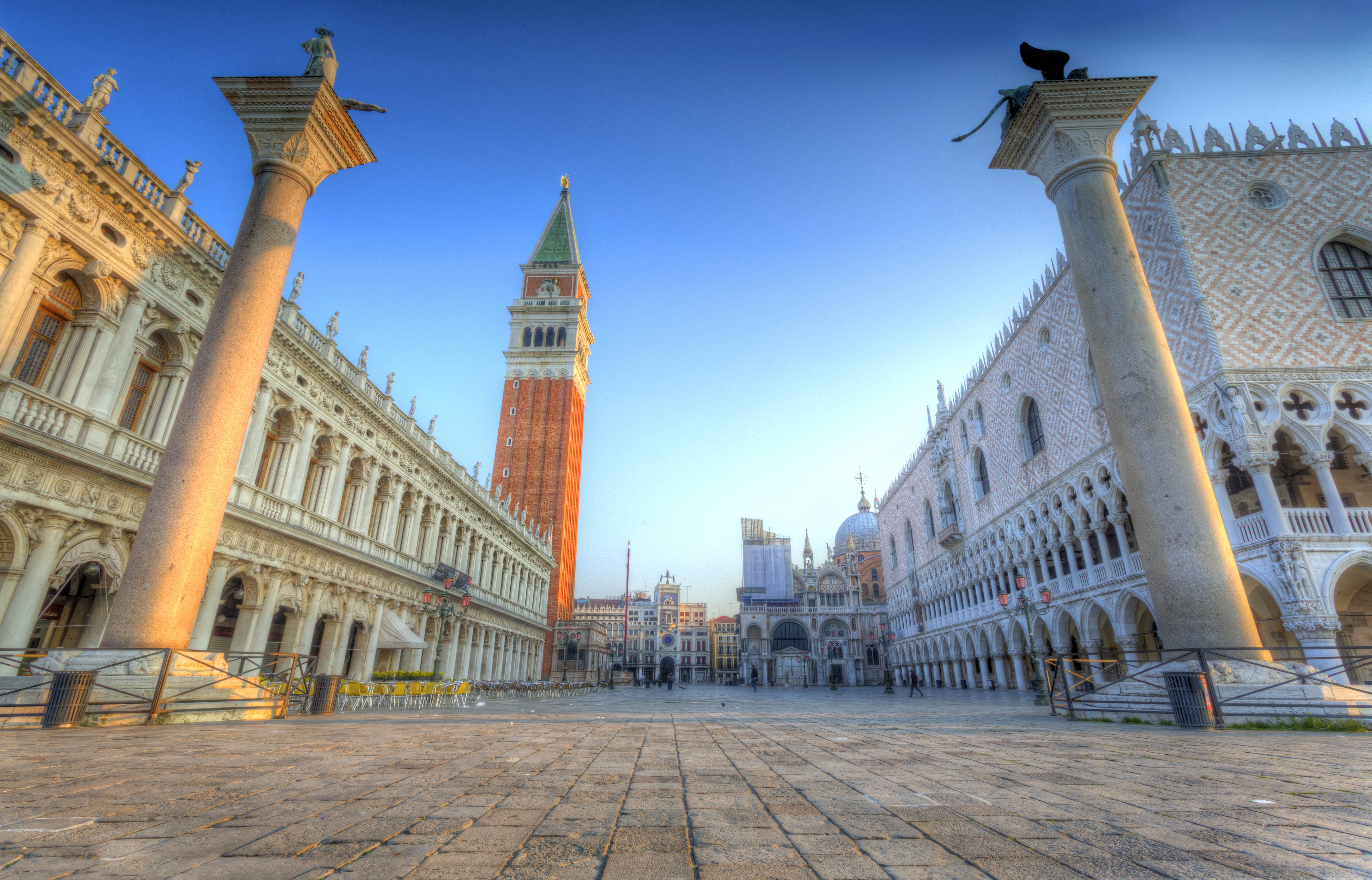 Venice Piazza San Marco Italy HD Wallpaper