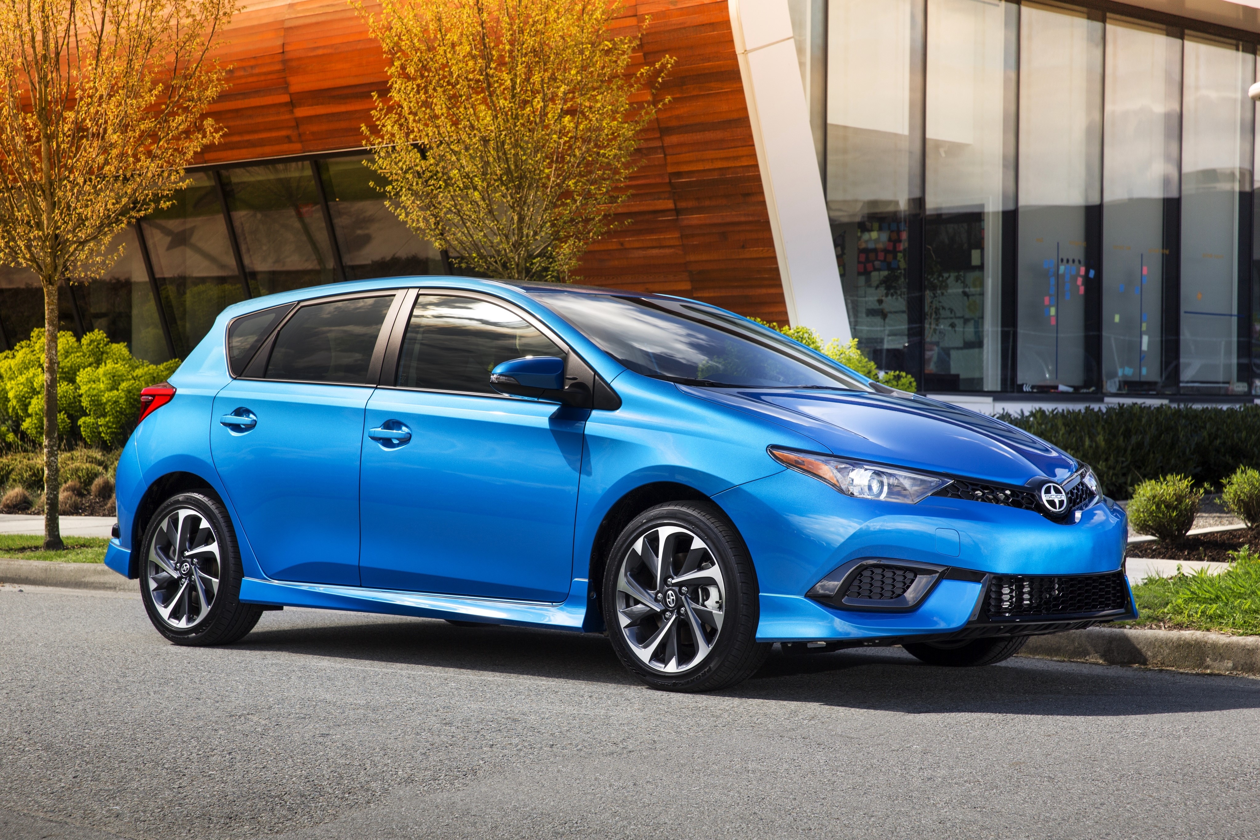 Scion iM 2015 Light Blue HD Wallpaper