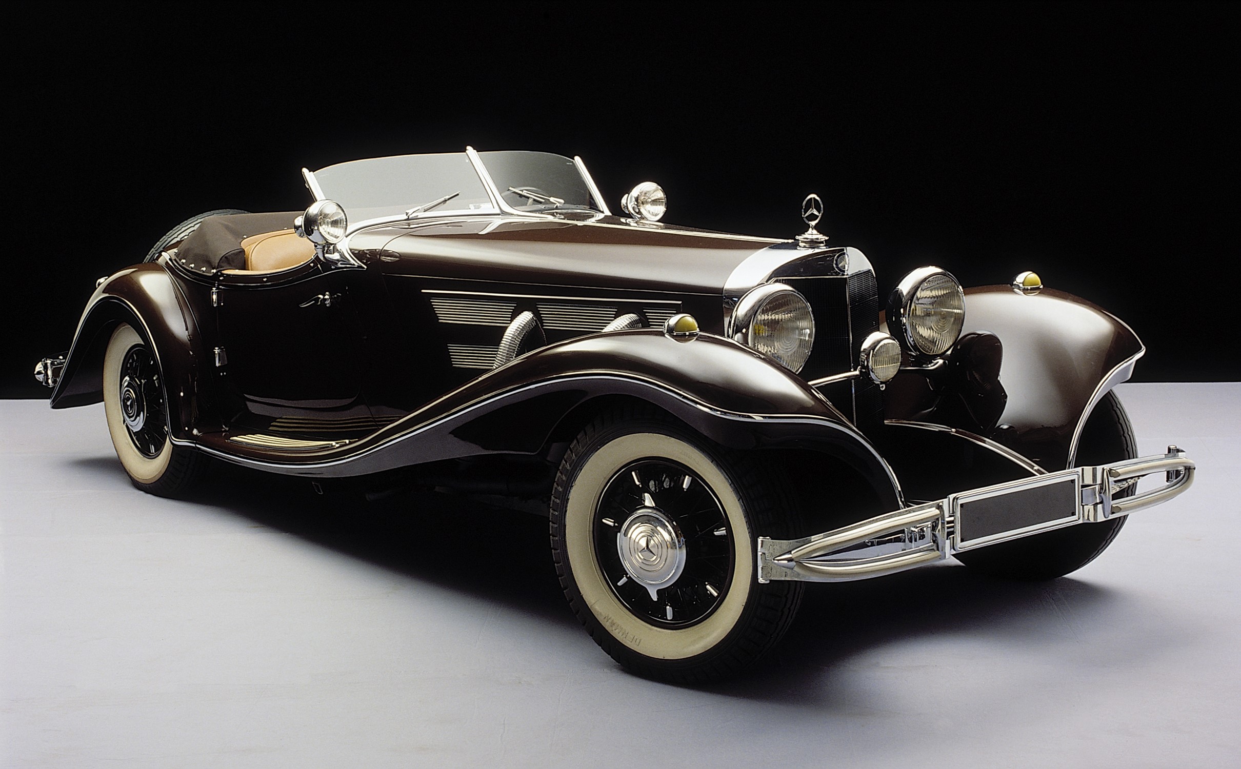 1935-36 Mercedes-Benz 500K Roadster HD Wallpaper
