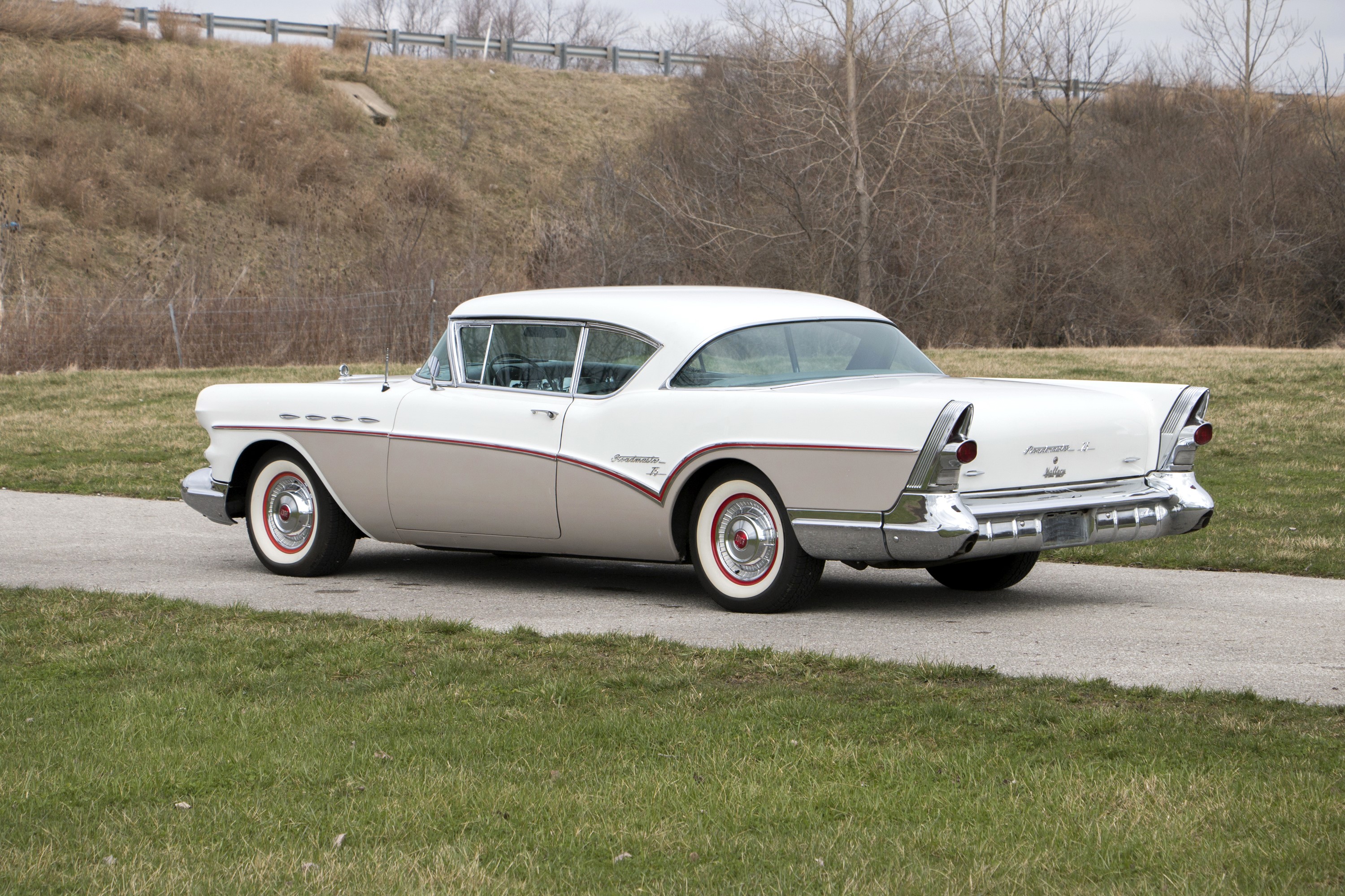 1957 Buick Roadmaster 75 Riviera HD Wallpaper