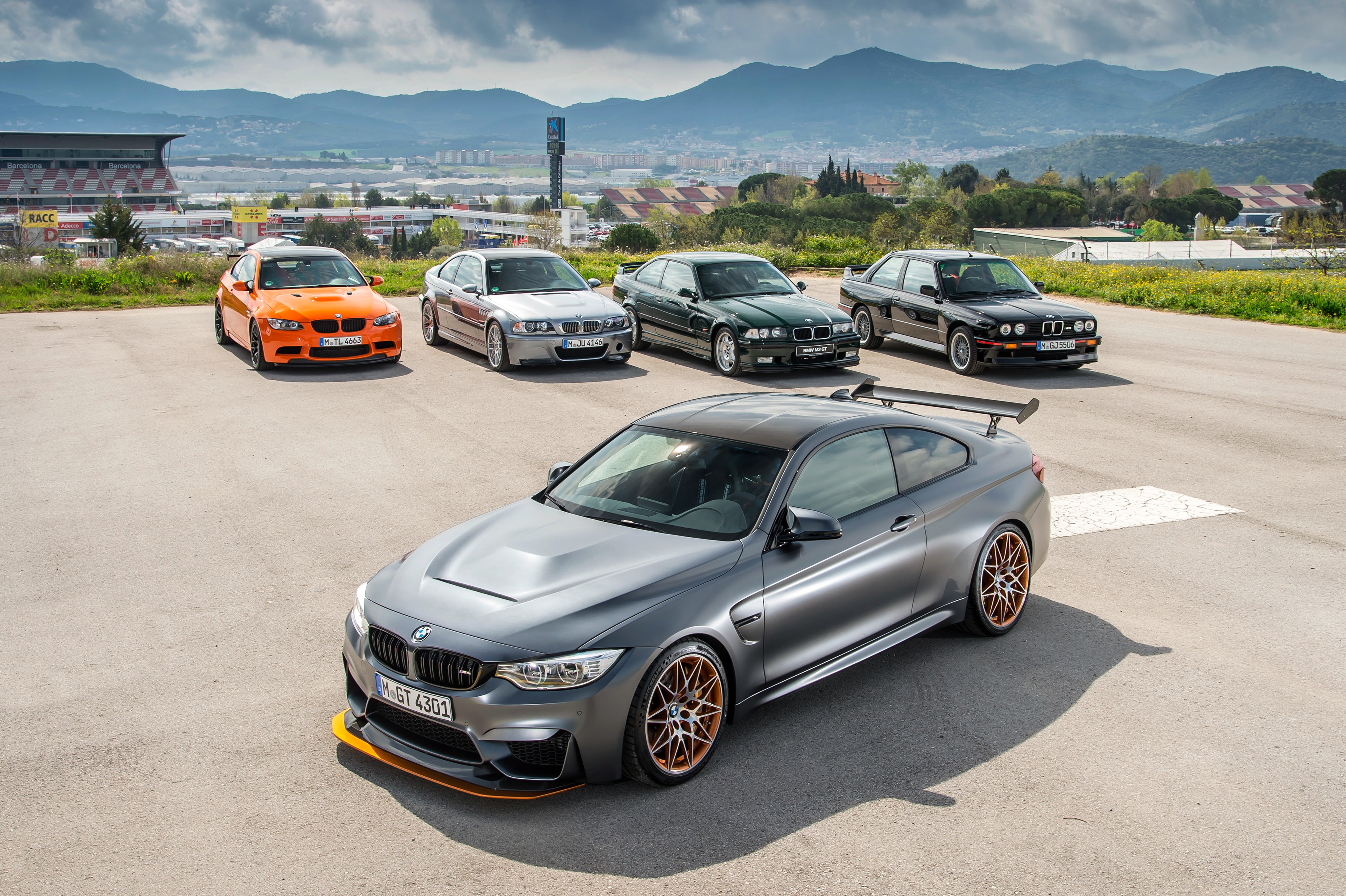 BMW M Cars Through Generations HD Wallpaper