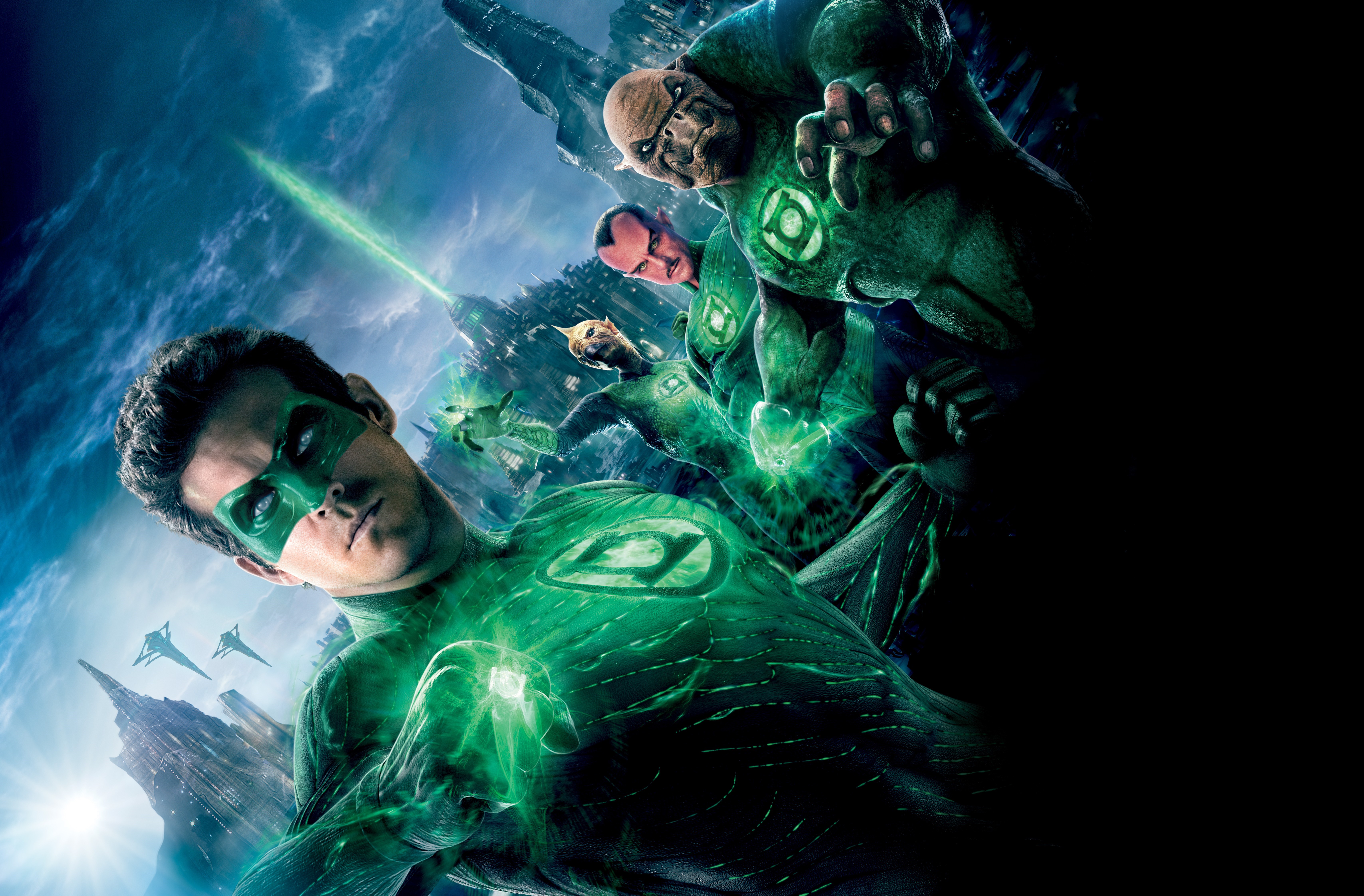 Green Lantern from Heroes comics HD Wallpaper