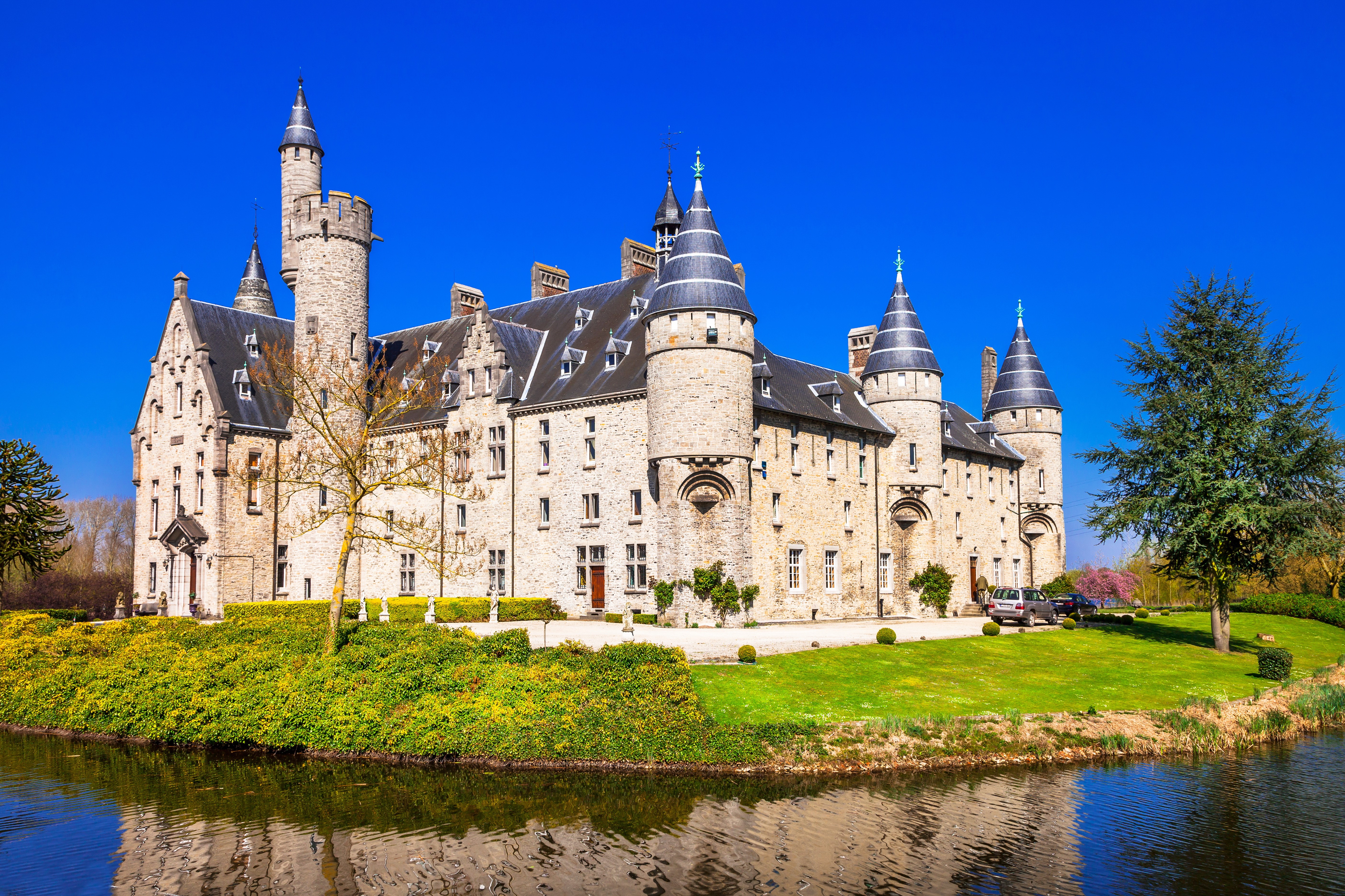 Bornem Castle, Belgium HD Wallpaper