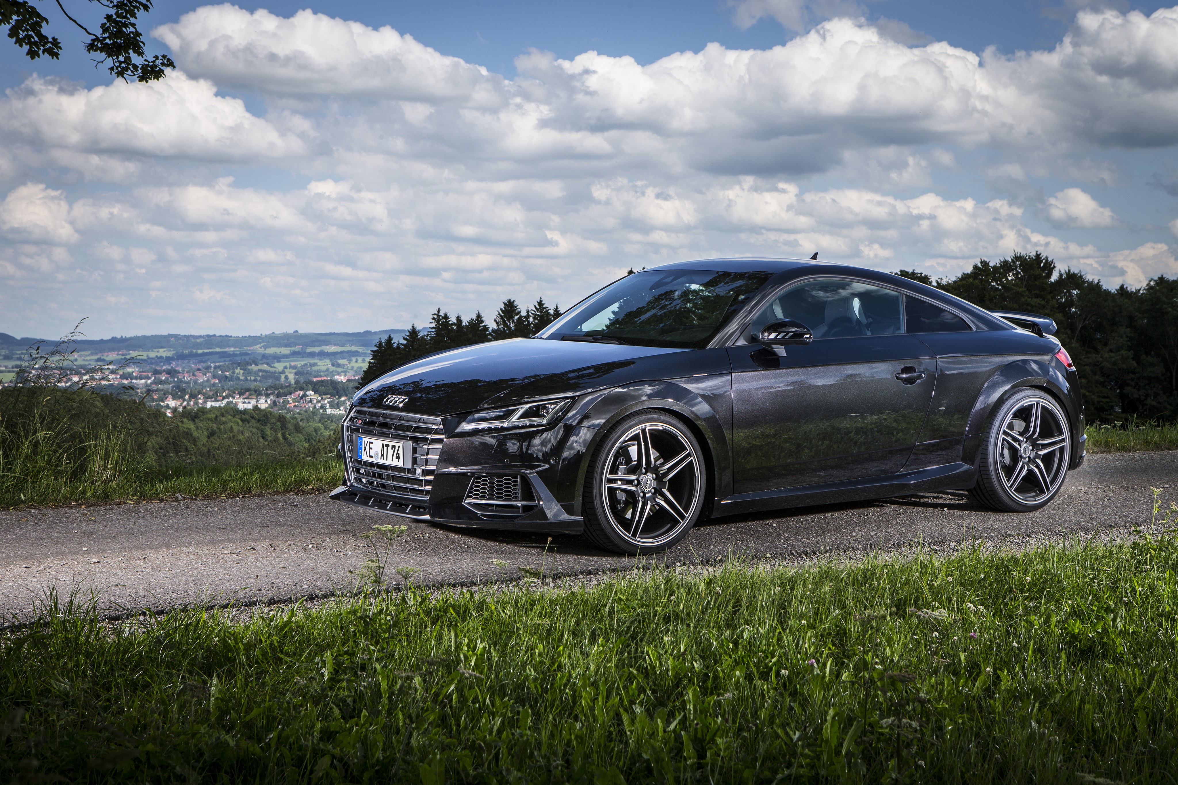 4K 2015 ABT TTS Coupe Audi HD Wallpaper