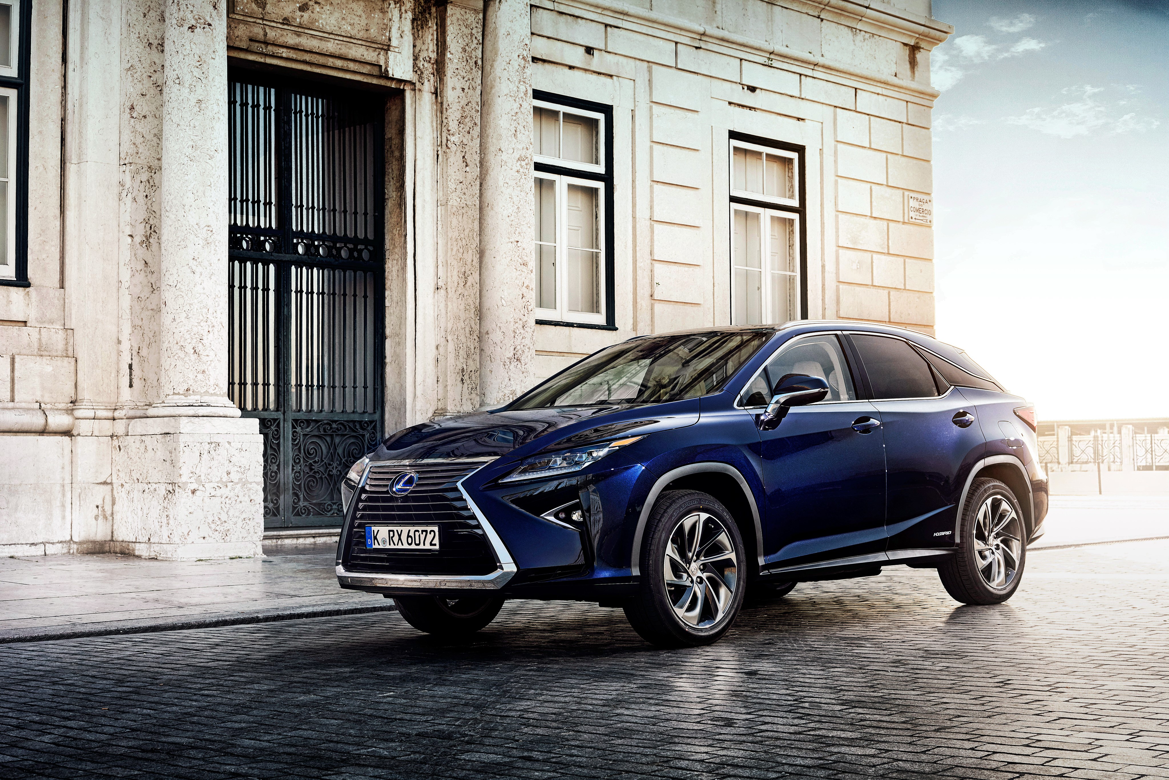 4K Lexus RX Blue Car HD Wallpaper