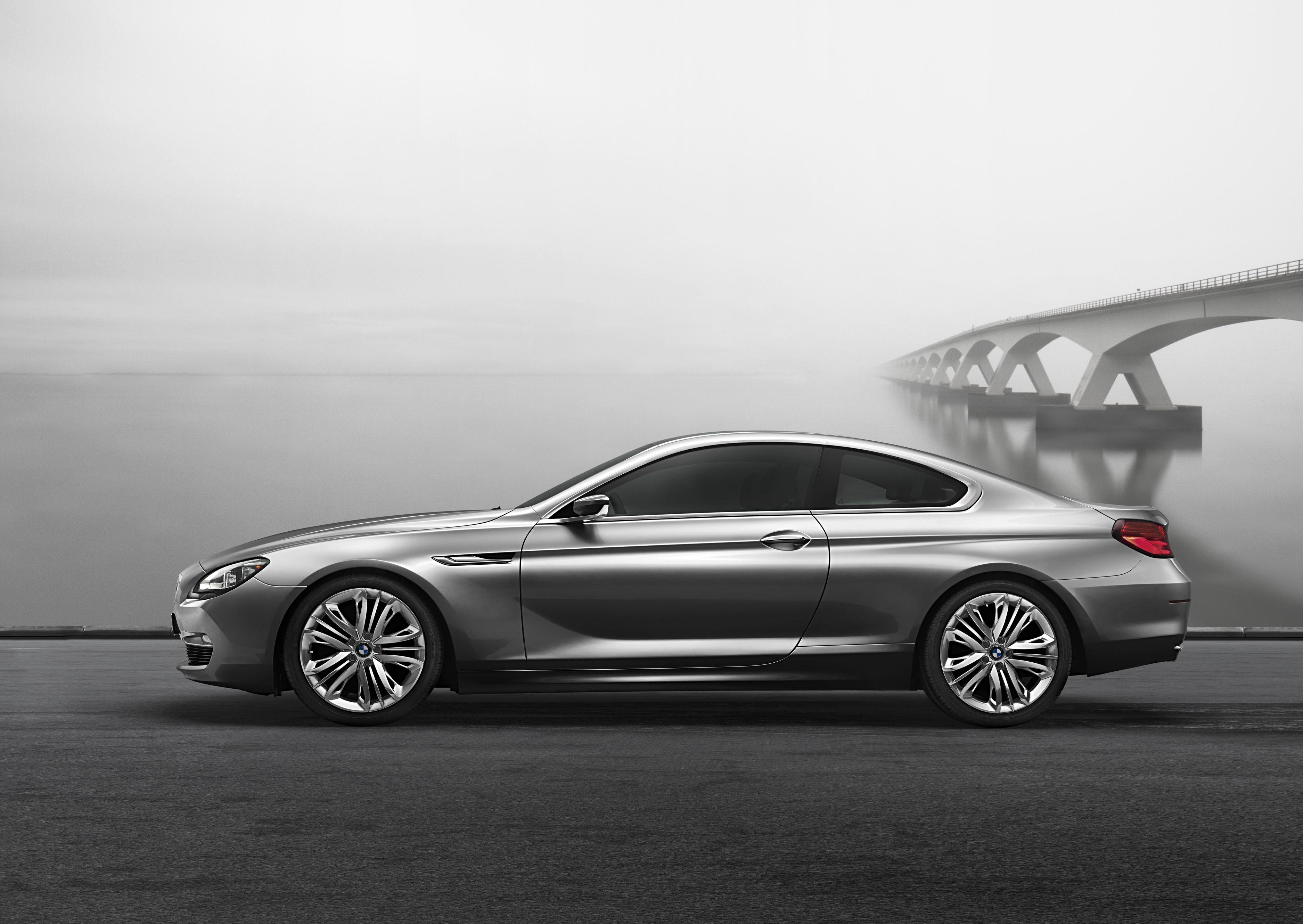 BMW 6-Series Coupe F13 Concept car side view HD Wallpaper