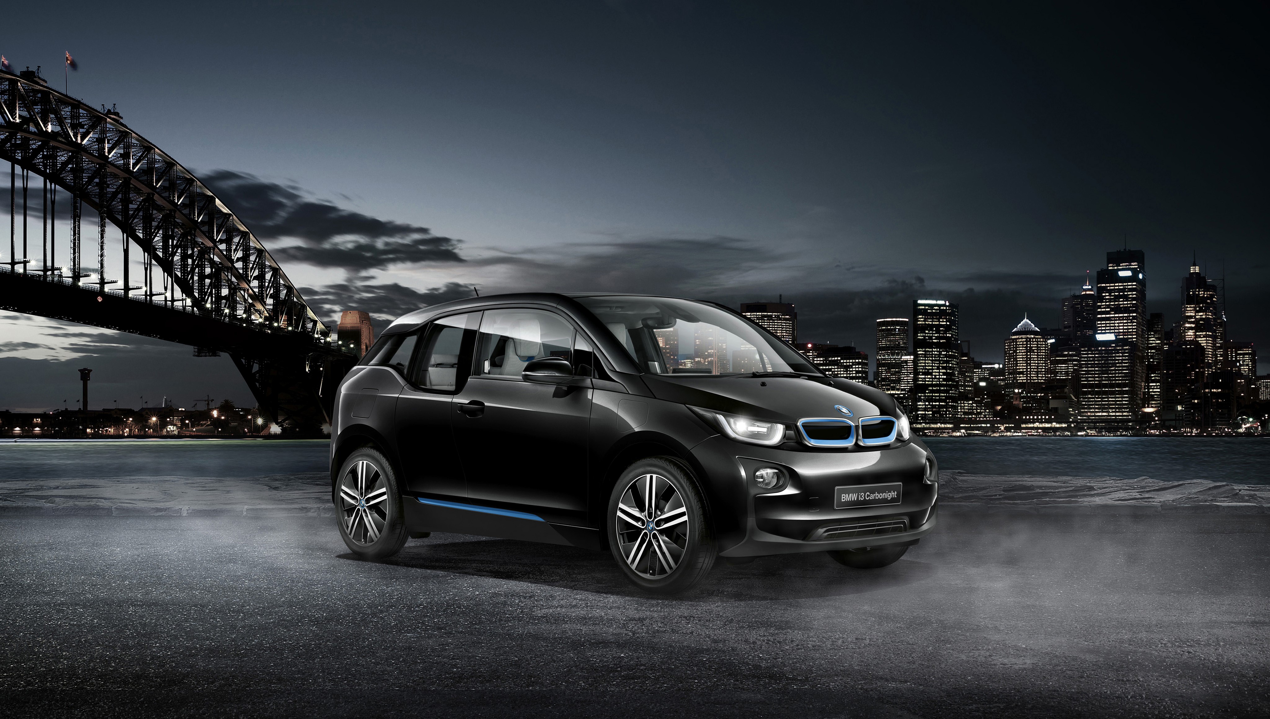 4K 2016 BMW i3 Carbonight HD Wallpaper