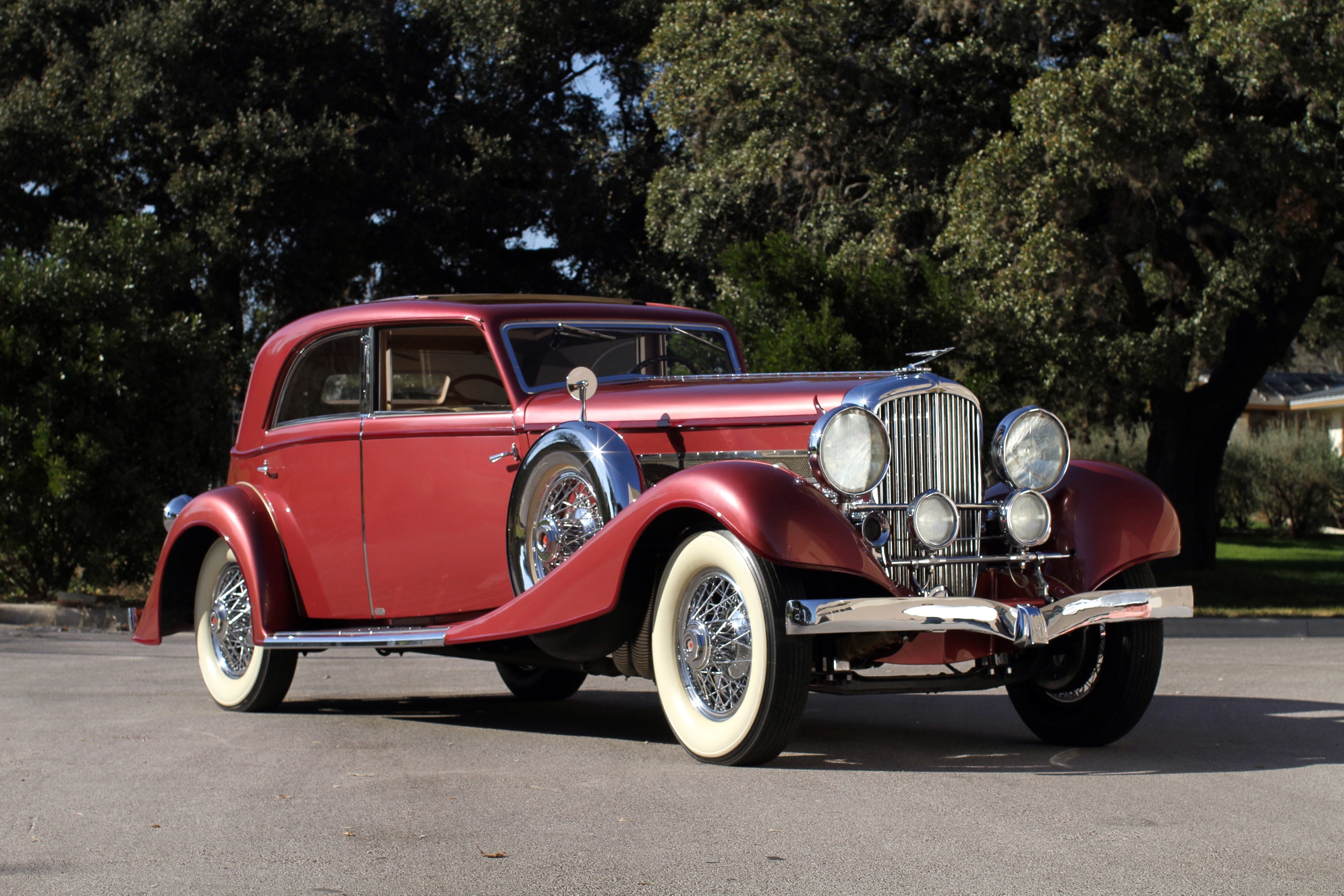 1931 Duesenberg J Sunroof Sedan by Franay HD Wallpaper
