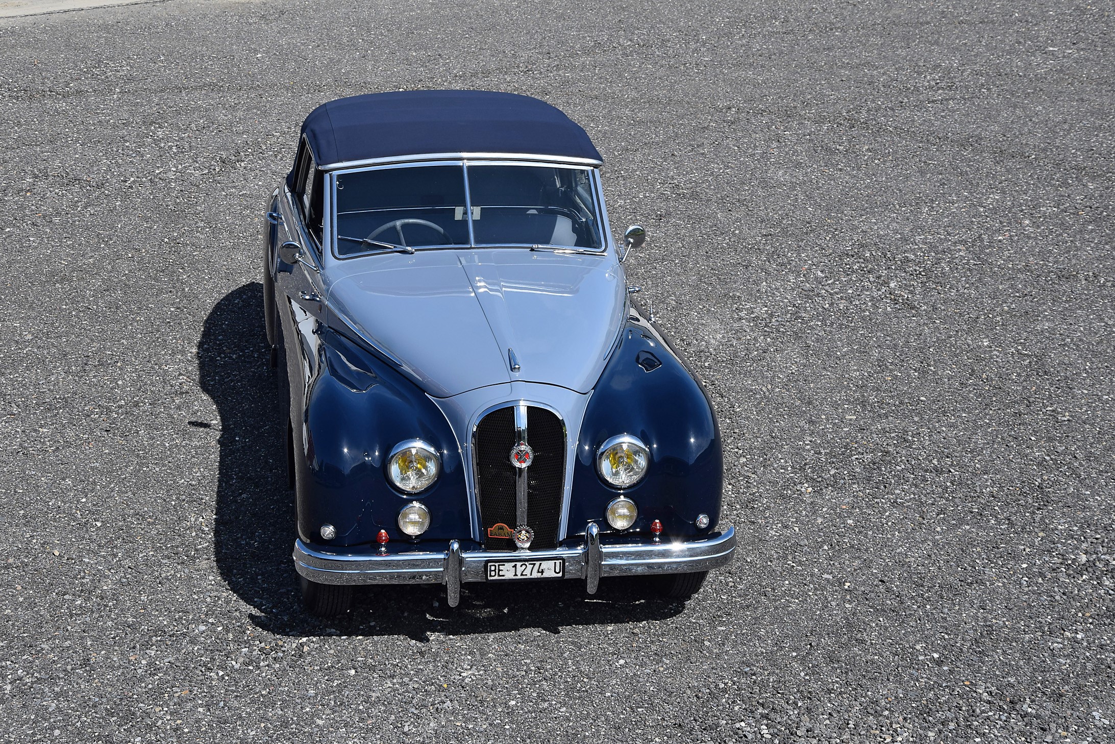 1951 Hotchkiss Anjou 20-50 Cabriolet by Worblaufen HD Wallpaper